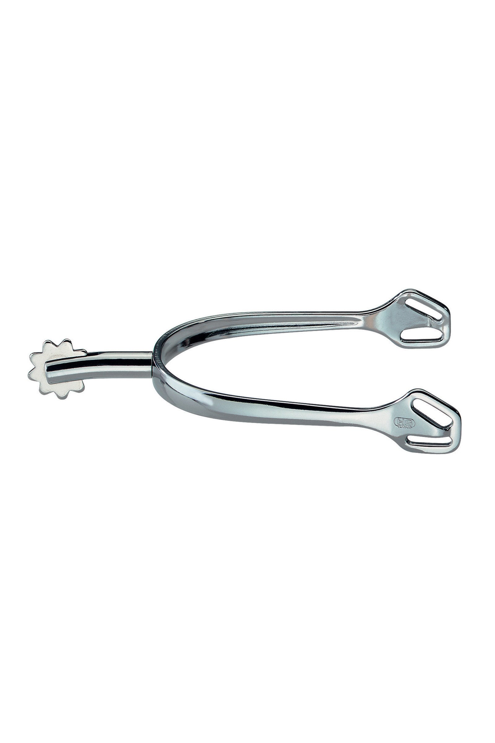 Sprenger Ultra Fit espuelas, acero inoxidable, plano, rueda sol #4 Fustas