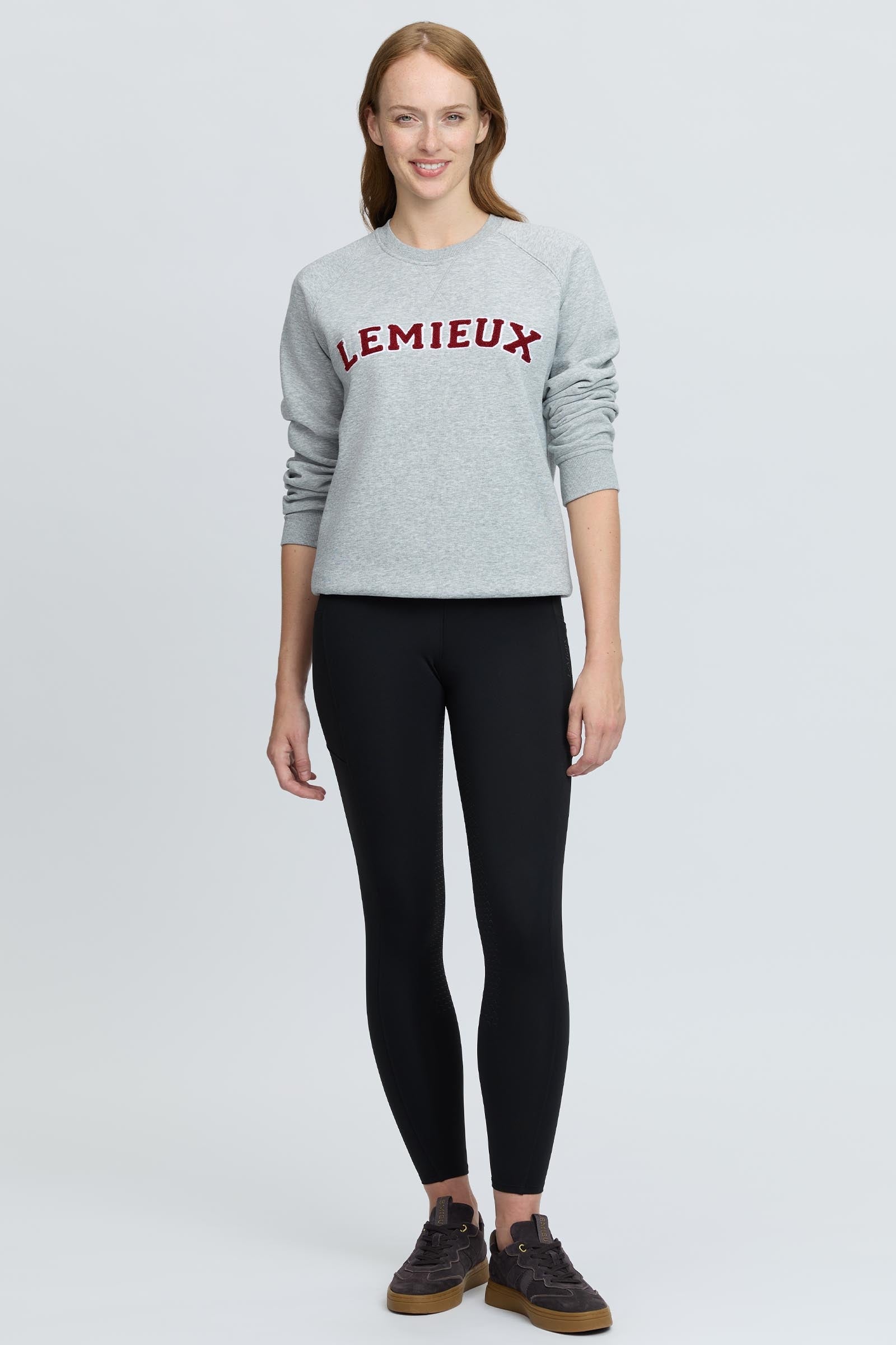 LeMieux Vida Varsity Crew Women´s Neck Sweatshirt Women’s Riding Clothing