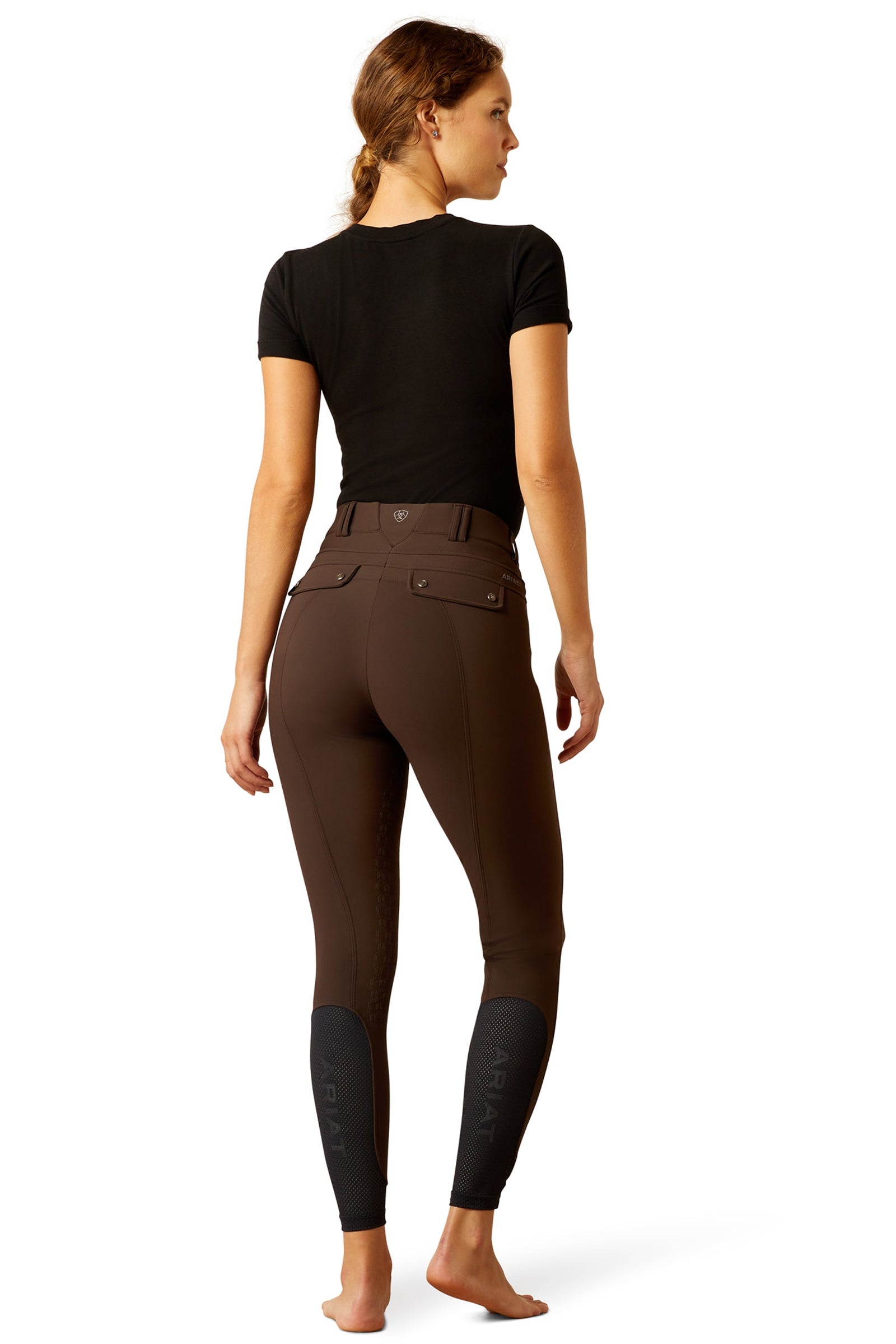 Ariat Tri Factor Vivacity Pantalones de Montar con Refuerzo en Rodilla Womens Breeches