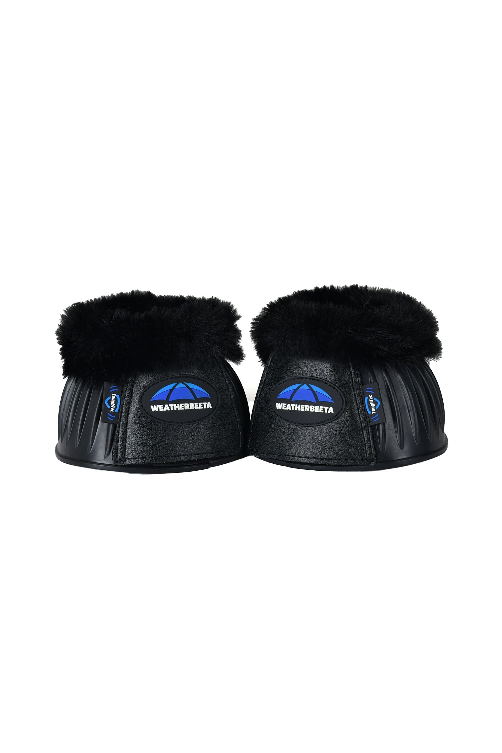 Weatherbeeta Tough-Tec Prime Botas de campana de goma con borde de forro polar Leg Protection & Hoof Protection for Horses