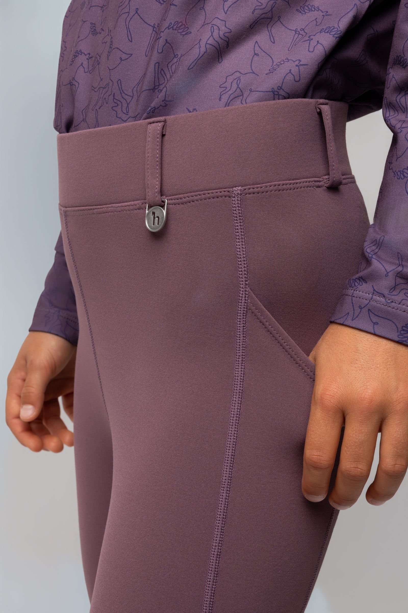 Horze Dea Kid´s Thermo Fullgrip Tights Kids Apparel