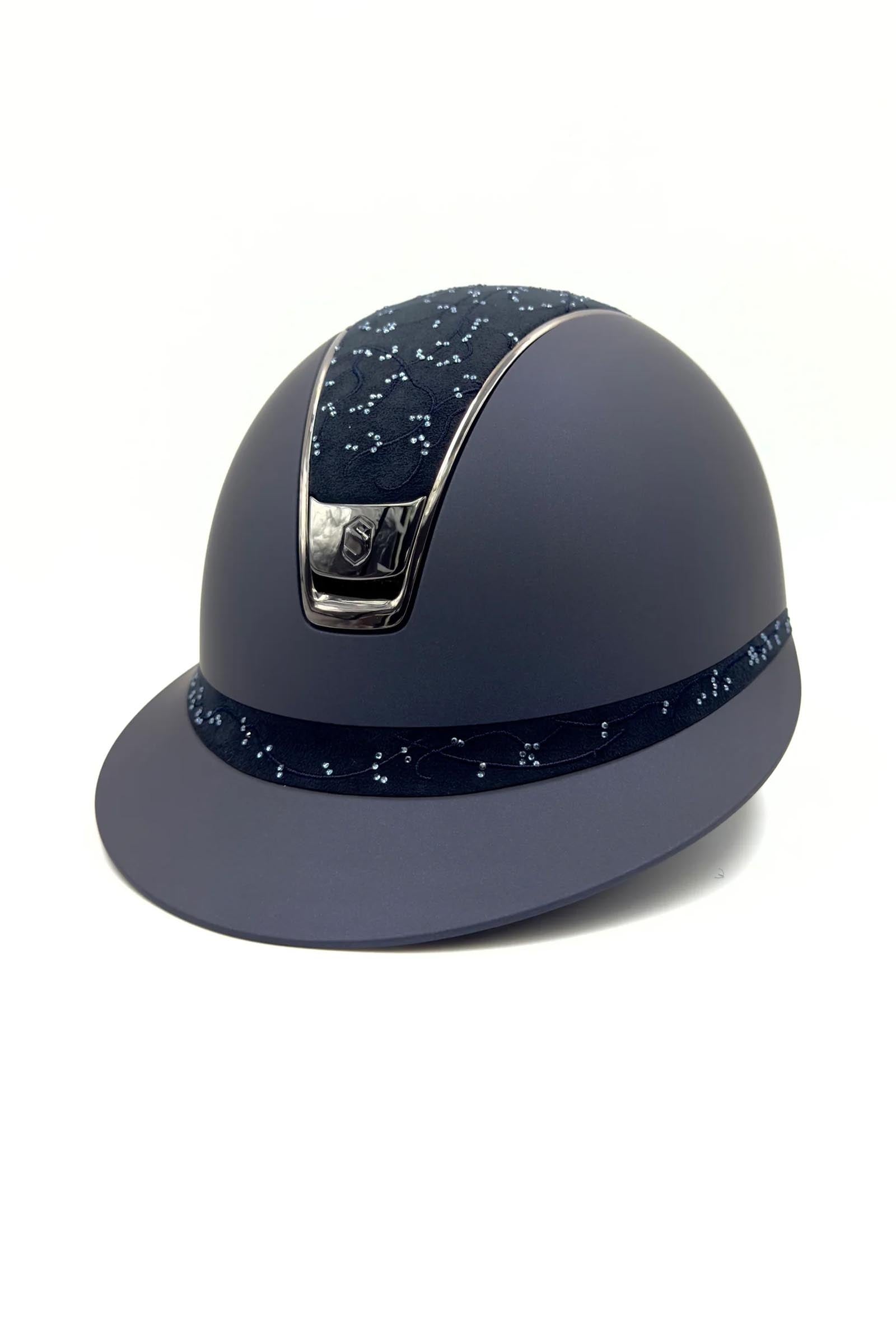 Samshield Miss Shield Shadowmatt Crystal Leaf 2.0 Riding Helmet Safety Equipment