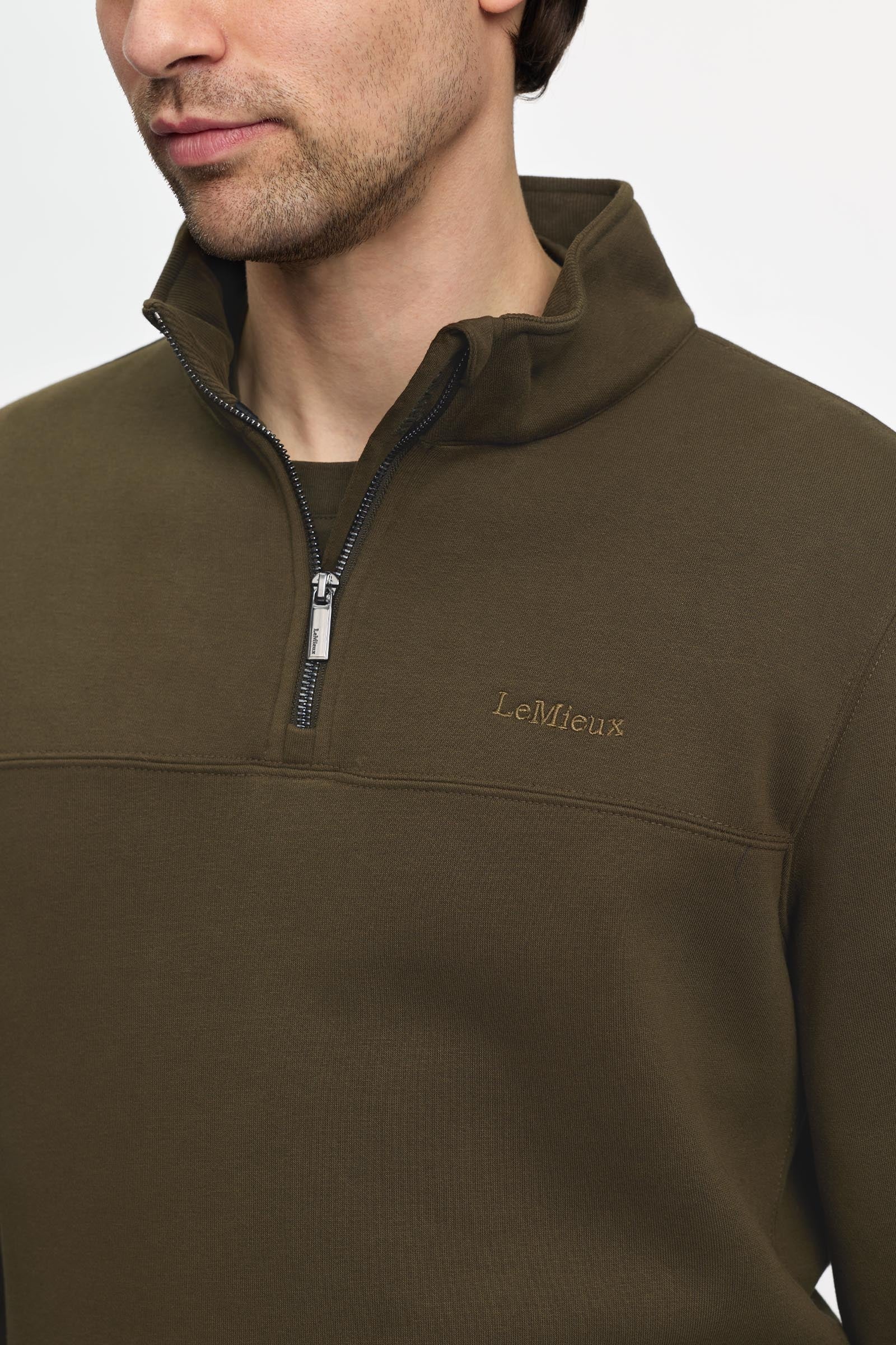 LeMieux Men´s Quarter Neck Sweatshirt Mens Riding Clothing