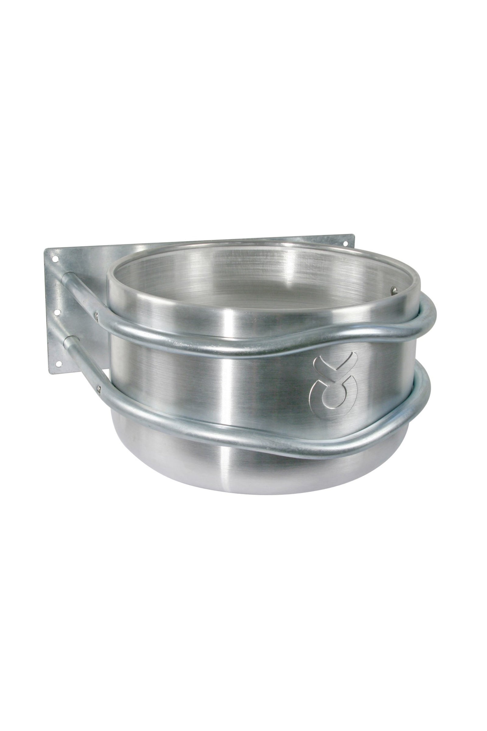 Kerbl Comedero de aluminio, redondo Alimentación & Dar de Beber