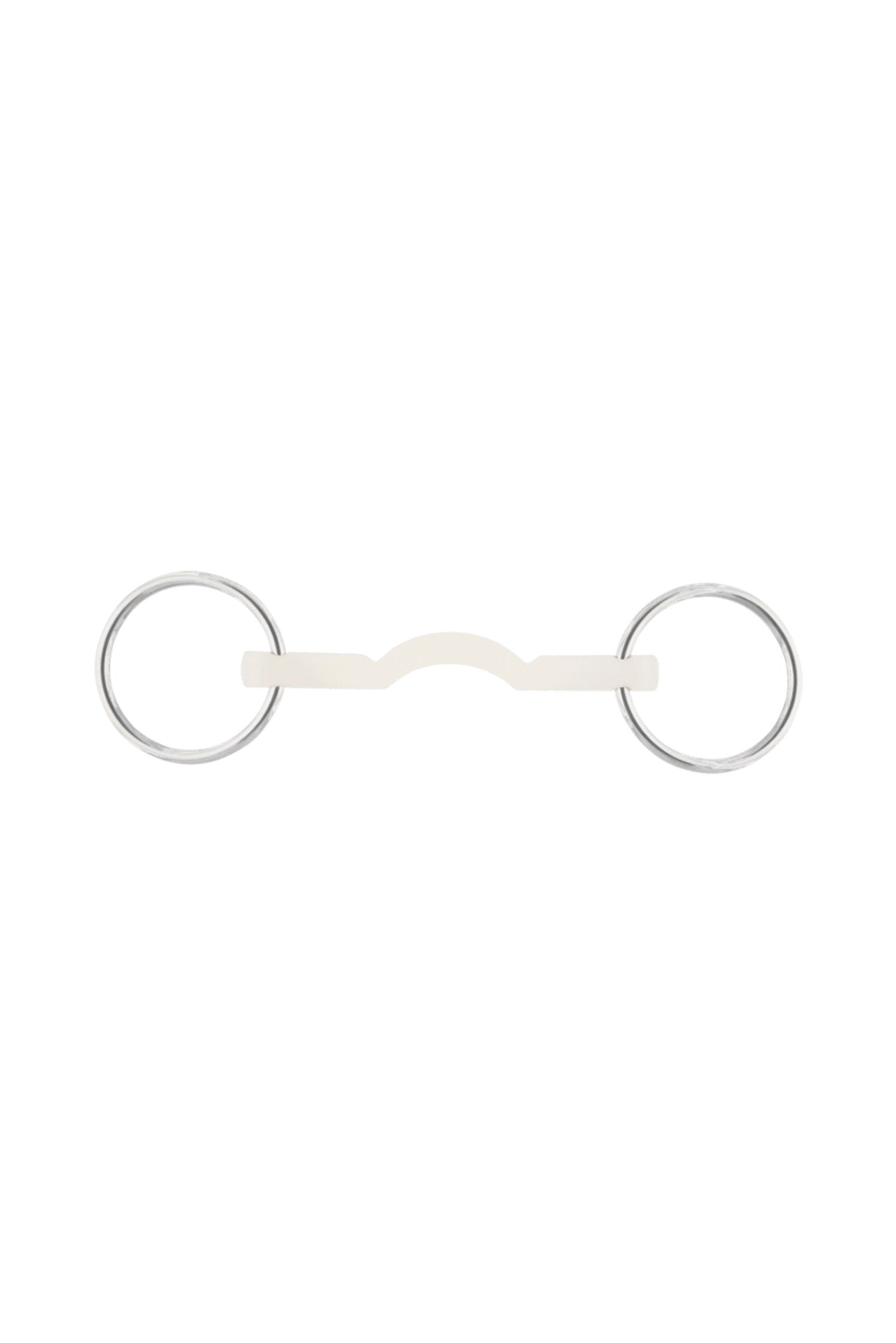 Sprenger Nathe bocado recto blando, con paso de lengua, 15 mm, termoplast Filetes y Bocados