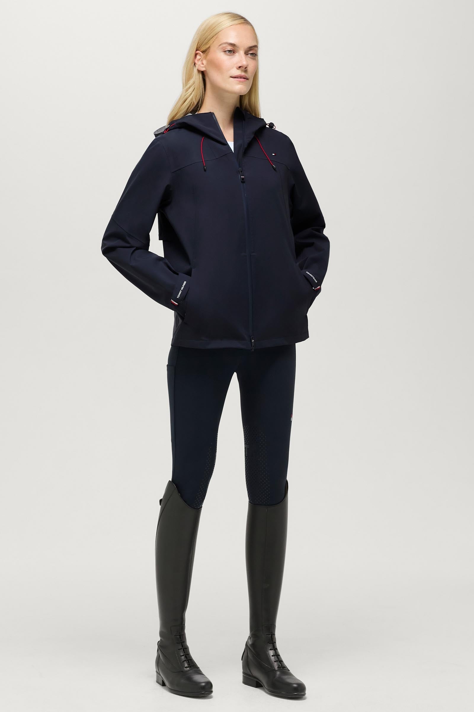 Tommy Hilfiger Equestrian Upland Women's Airbag Compatible Rain Jacket Women’s Riding Clothing