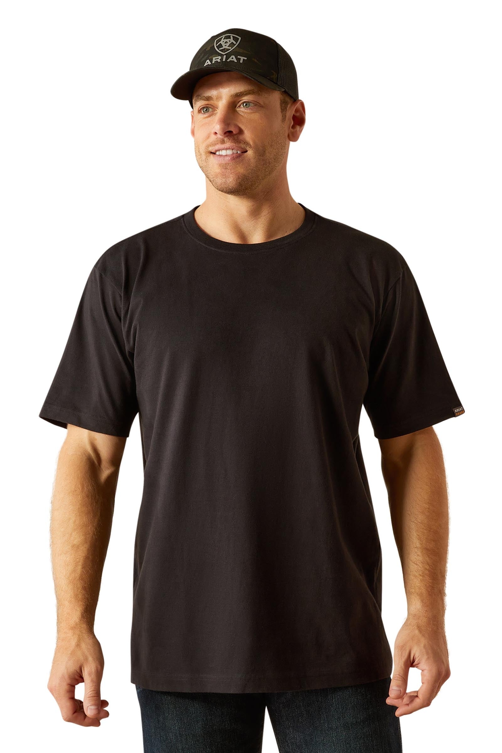 Ariat Rebar Cotton Strong Standard Camiseta para hombre Ropa Hombres