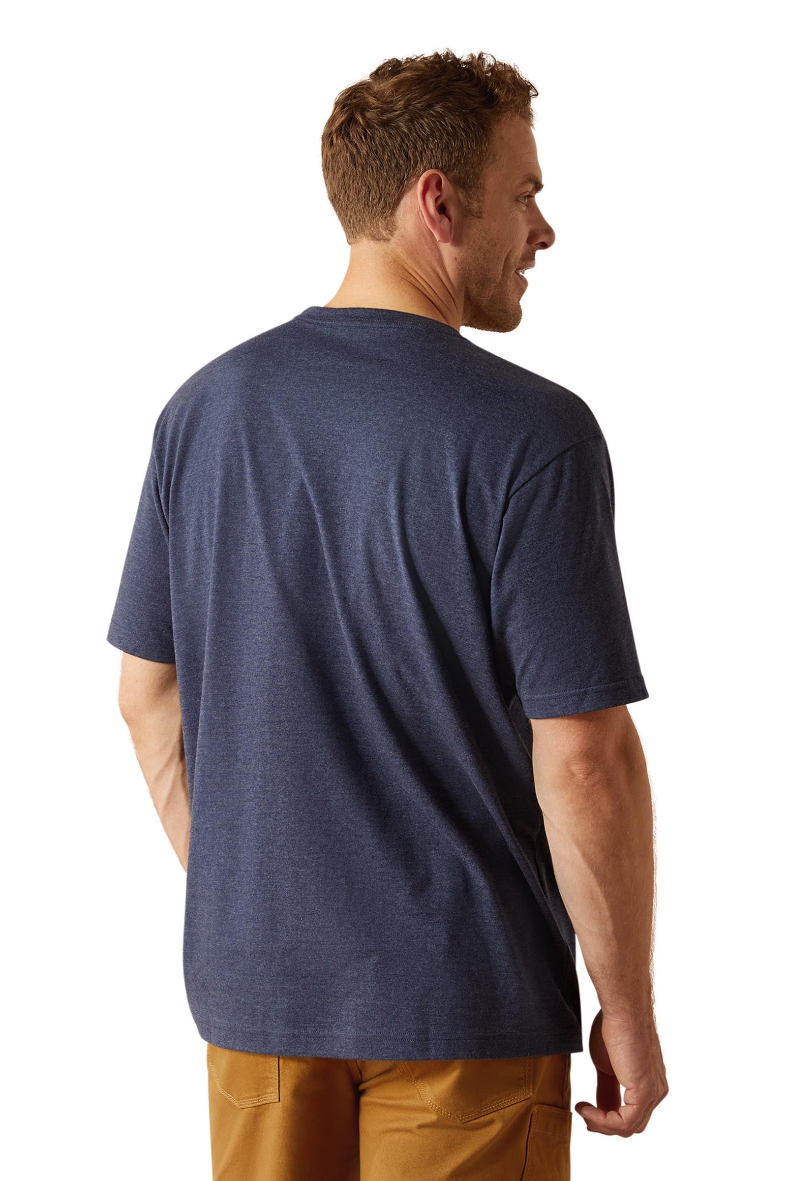 Ariat Rebar Cotton Strong Standard Men's T-Shirt Mens Riding Clothing