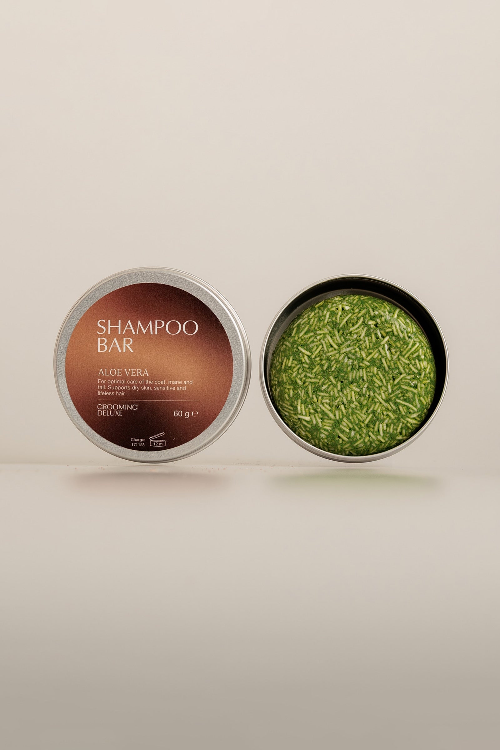 Grooming Deluxe Champú sólido Aloe Vera, 60 g Cuidado Salud