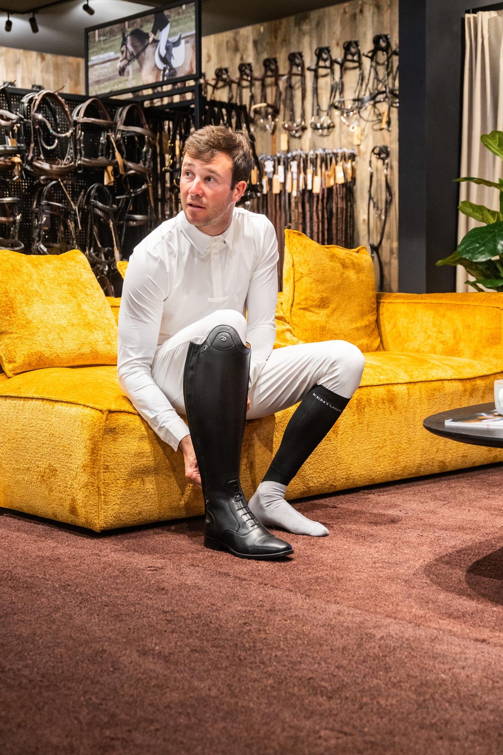 Kentucky Horsewear Kentucky Horseware Mexico Men´s Knee Grip Breeches Mens Riding Clothing