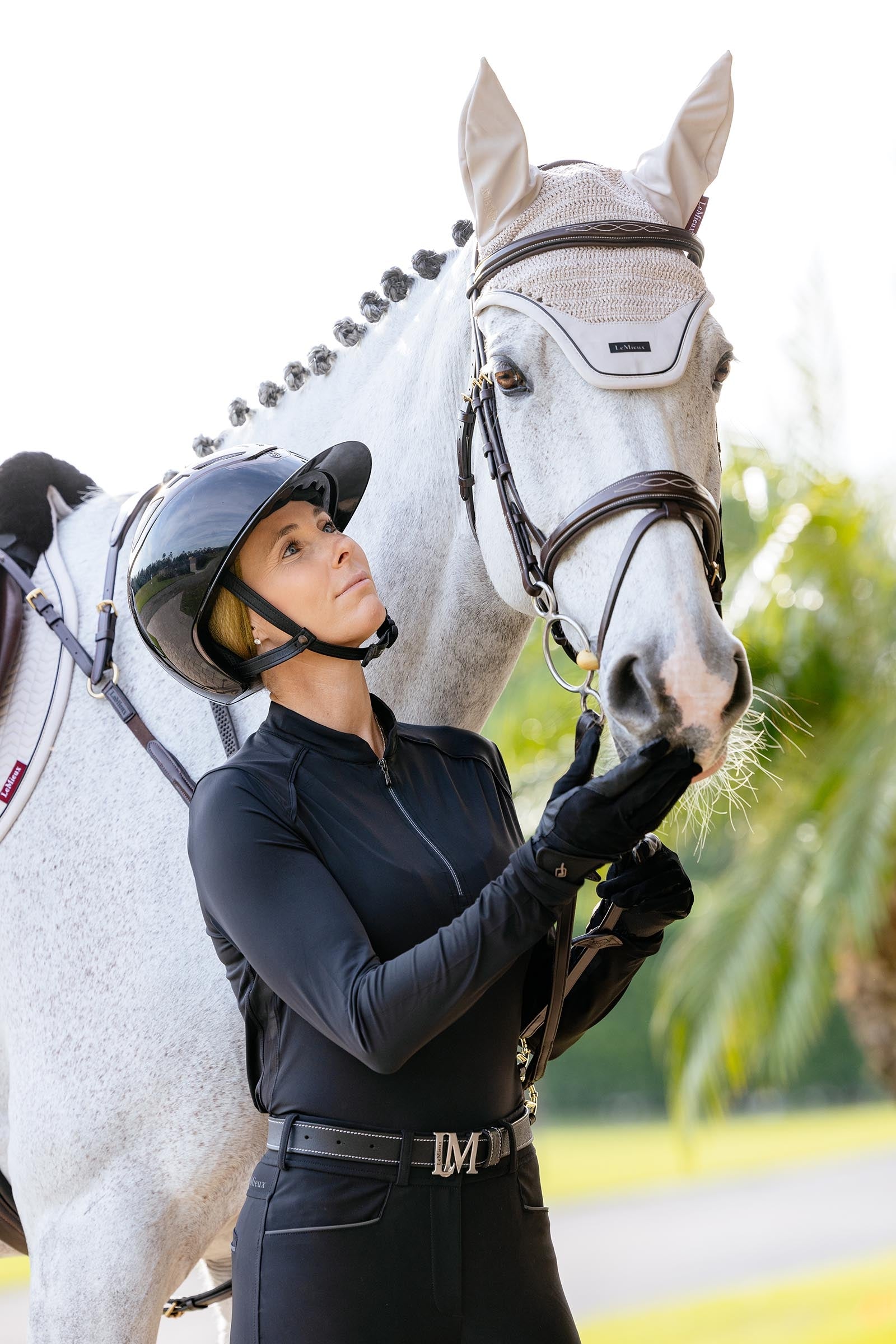 LeMieux Essence Fly Hood Saddle Pads