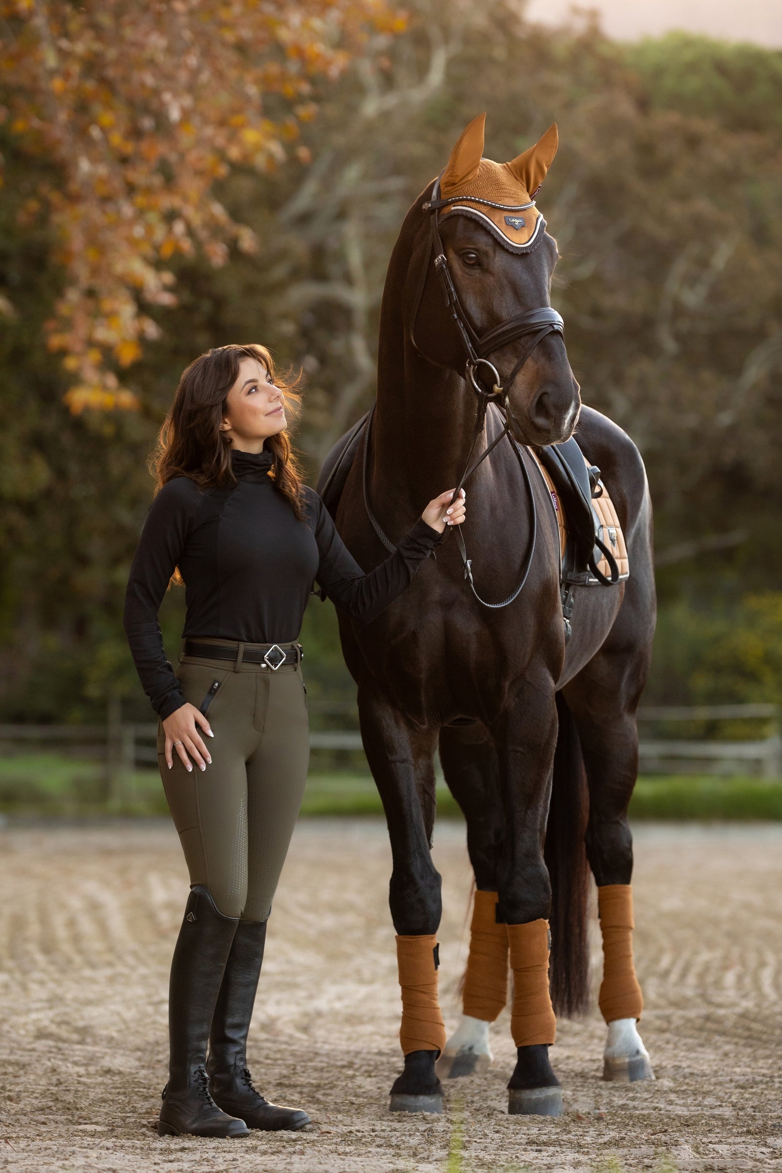 LeMieux Loire Fly Hood Saddle Pads