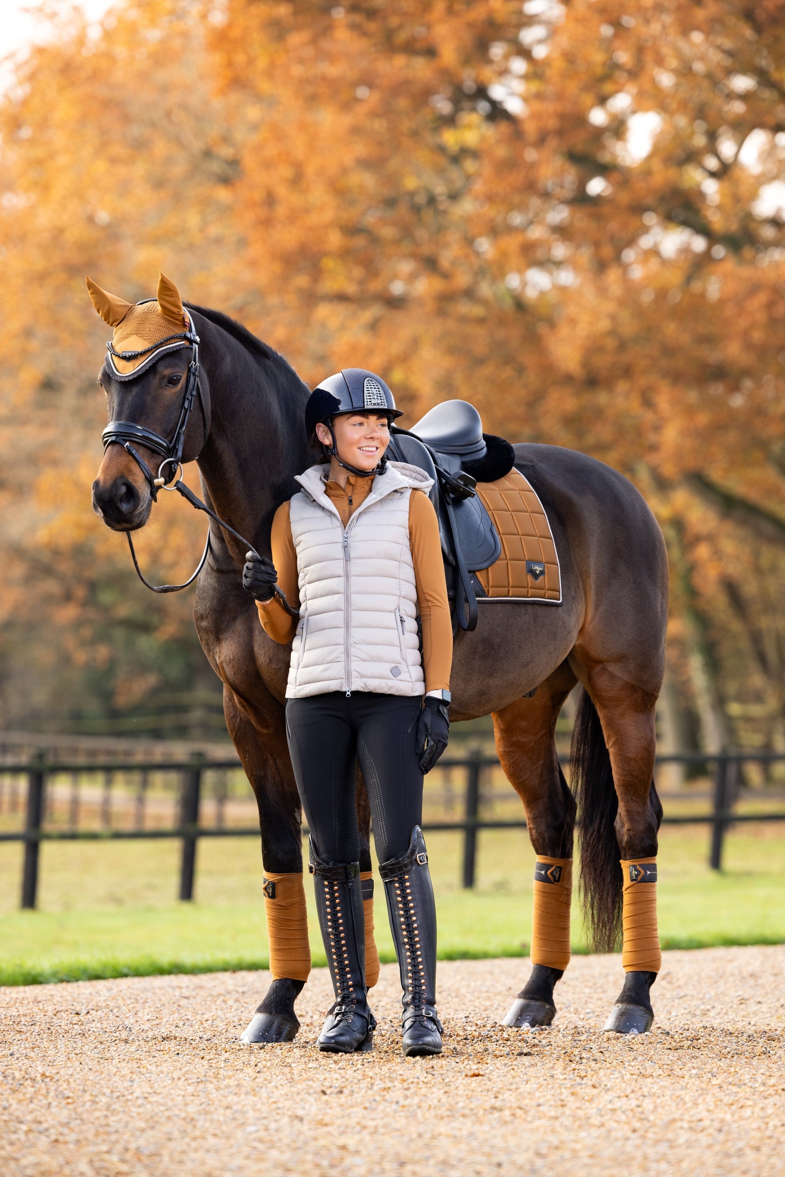 LeMieux Loire Fly Hood Saddle Pads