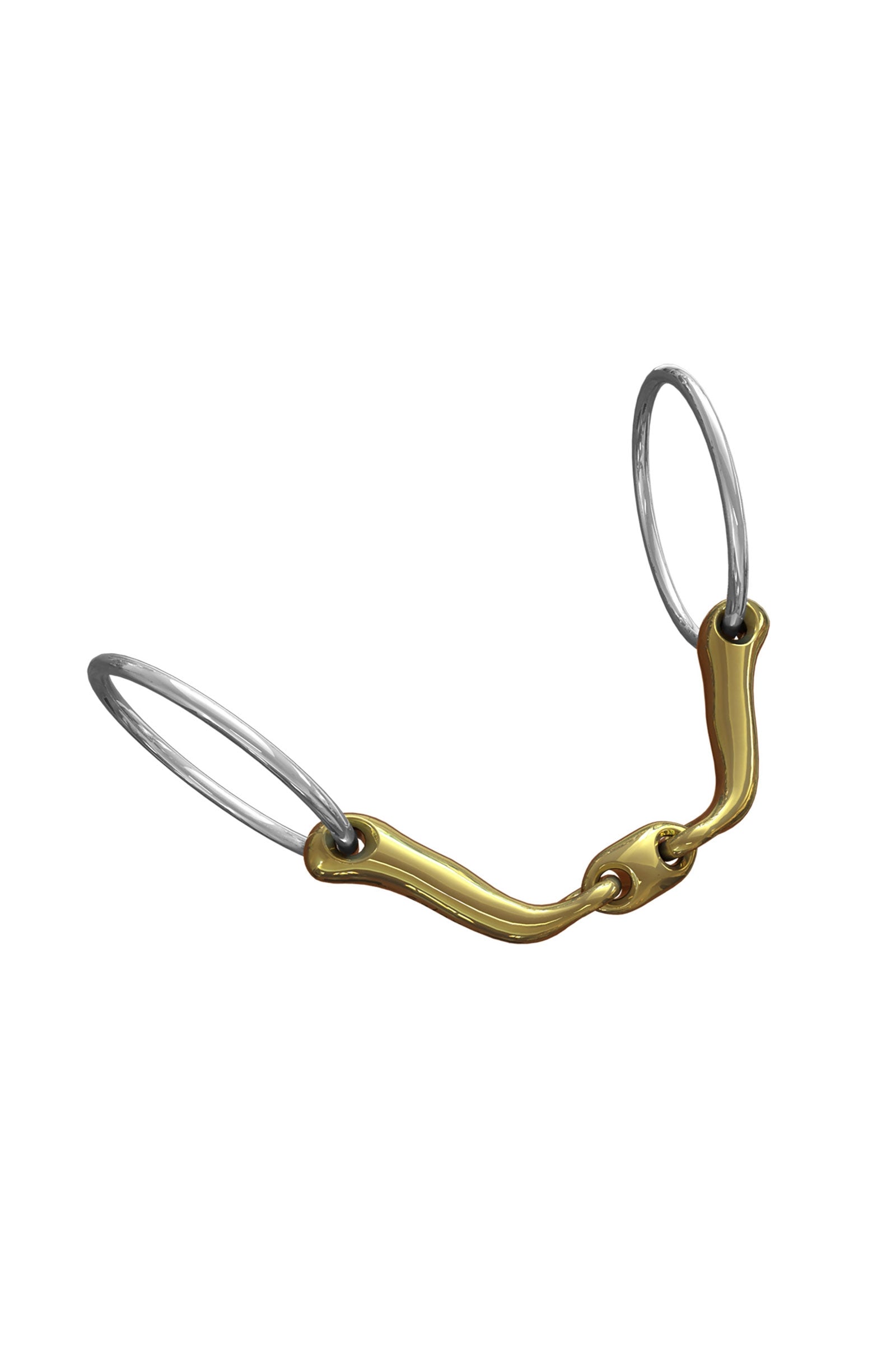 Neue Schule Bits NS Bits Verbindend 16mm 70mm Anillo Suelto Filetes y Bocados