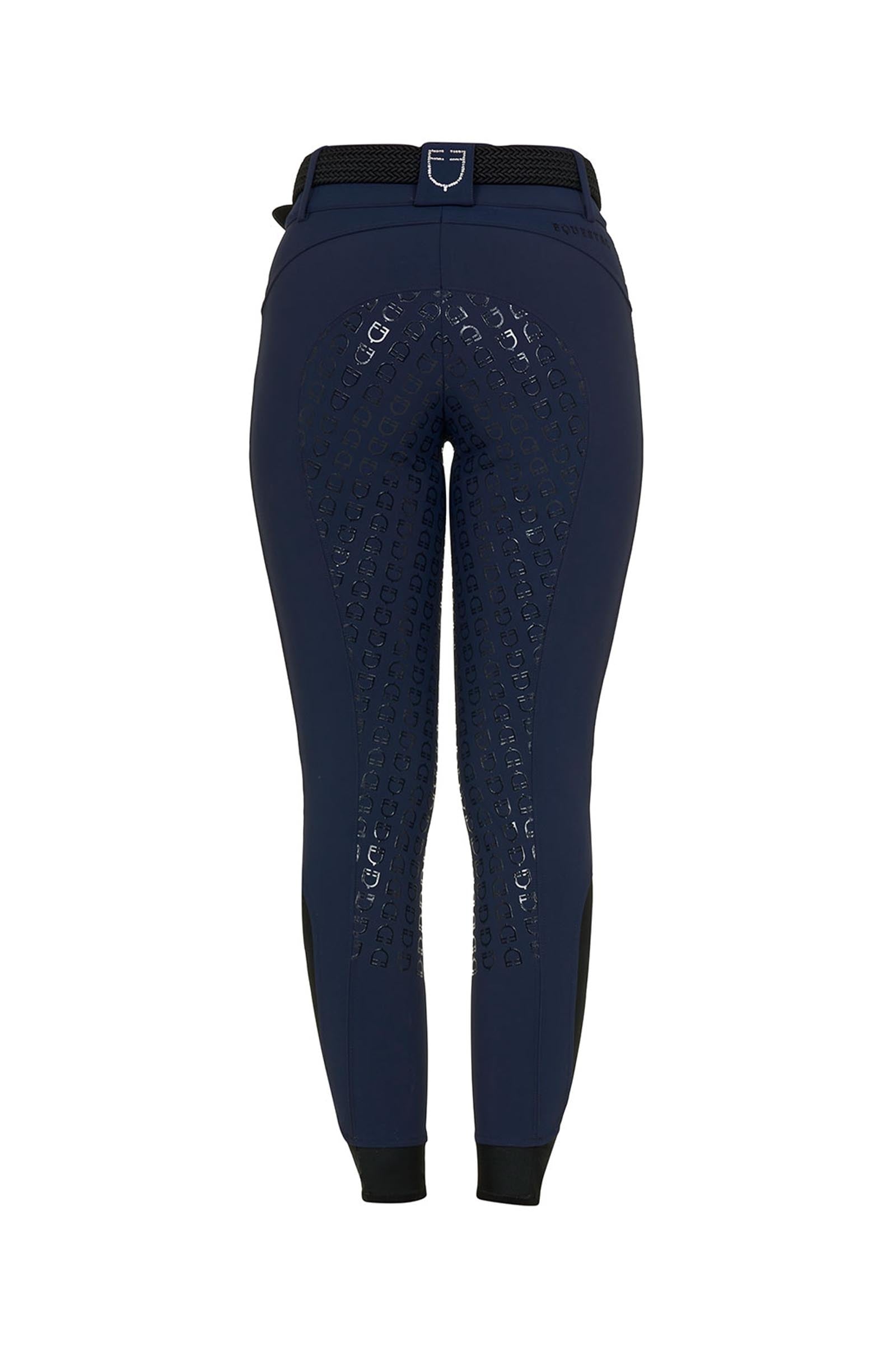 Equestro SS2026 Women's High Waist Stones Logo Full Grip Breeches Womens Breeches
