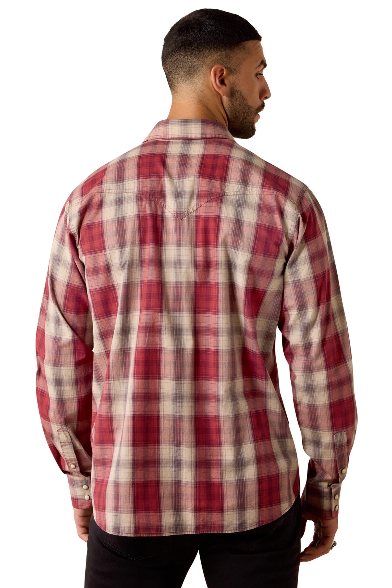 Ariat Men's Retro Hawthorne Fitted Snap Shirt Mens Riding Clothing