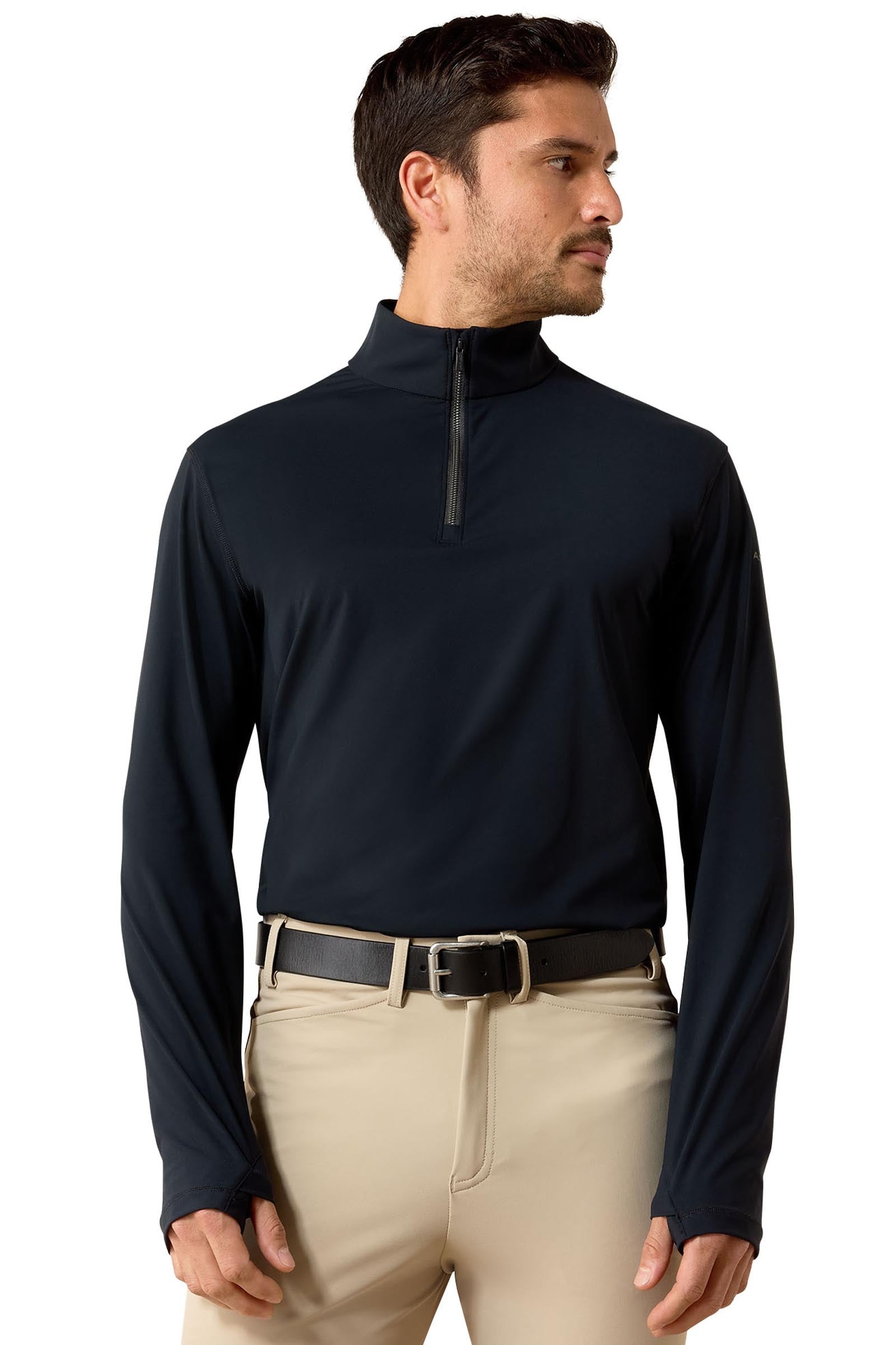 Ariat Men's SolVeil 1/4 Zip Baselayer Mens Riding Clothing