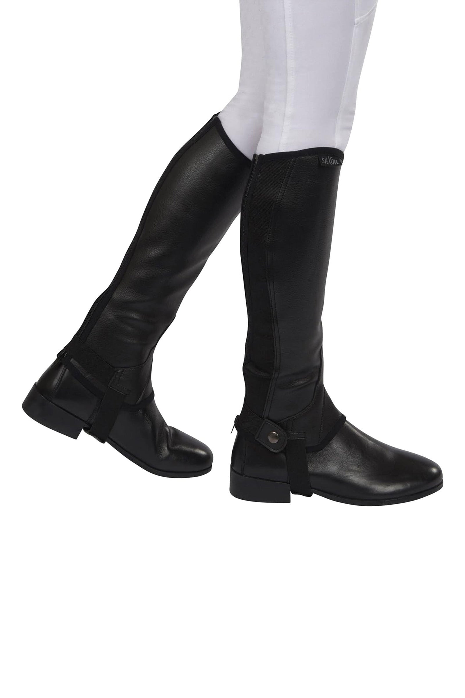 Saxon Chaparreras Equileather, adulto Calzado