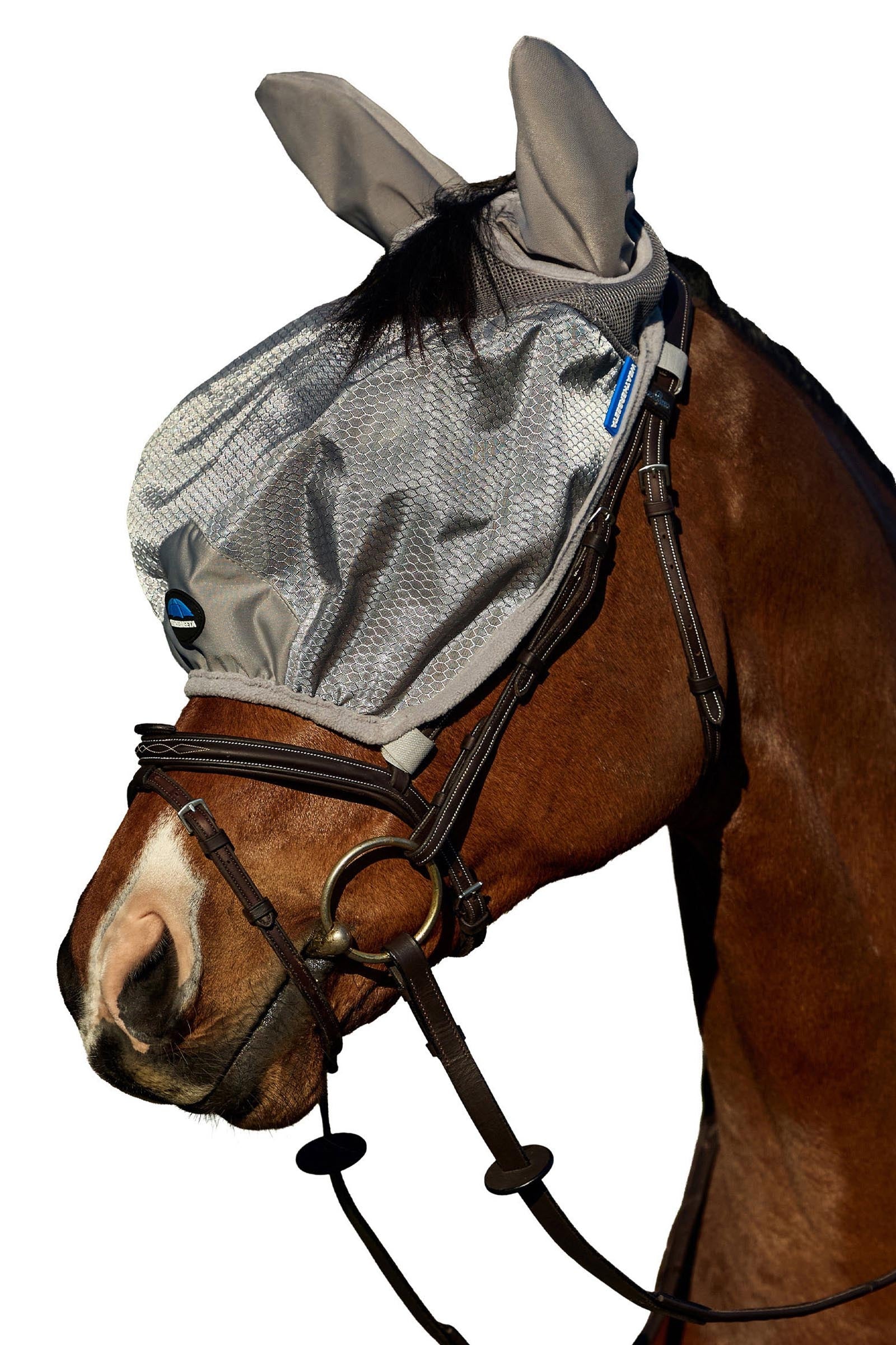 Weatherbeeta Comfitec Hexi Shield Máscara antimoscas para montar Protección Antimoscas para Caballos