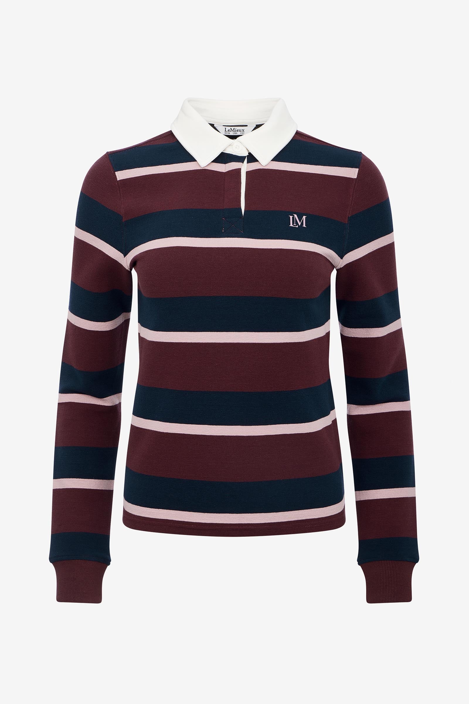 LeMieux Sloane Women´s Stripe Rugby Shirt Women’s Riding Clothing