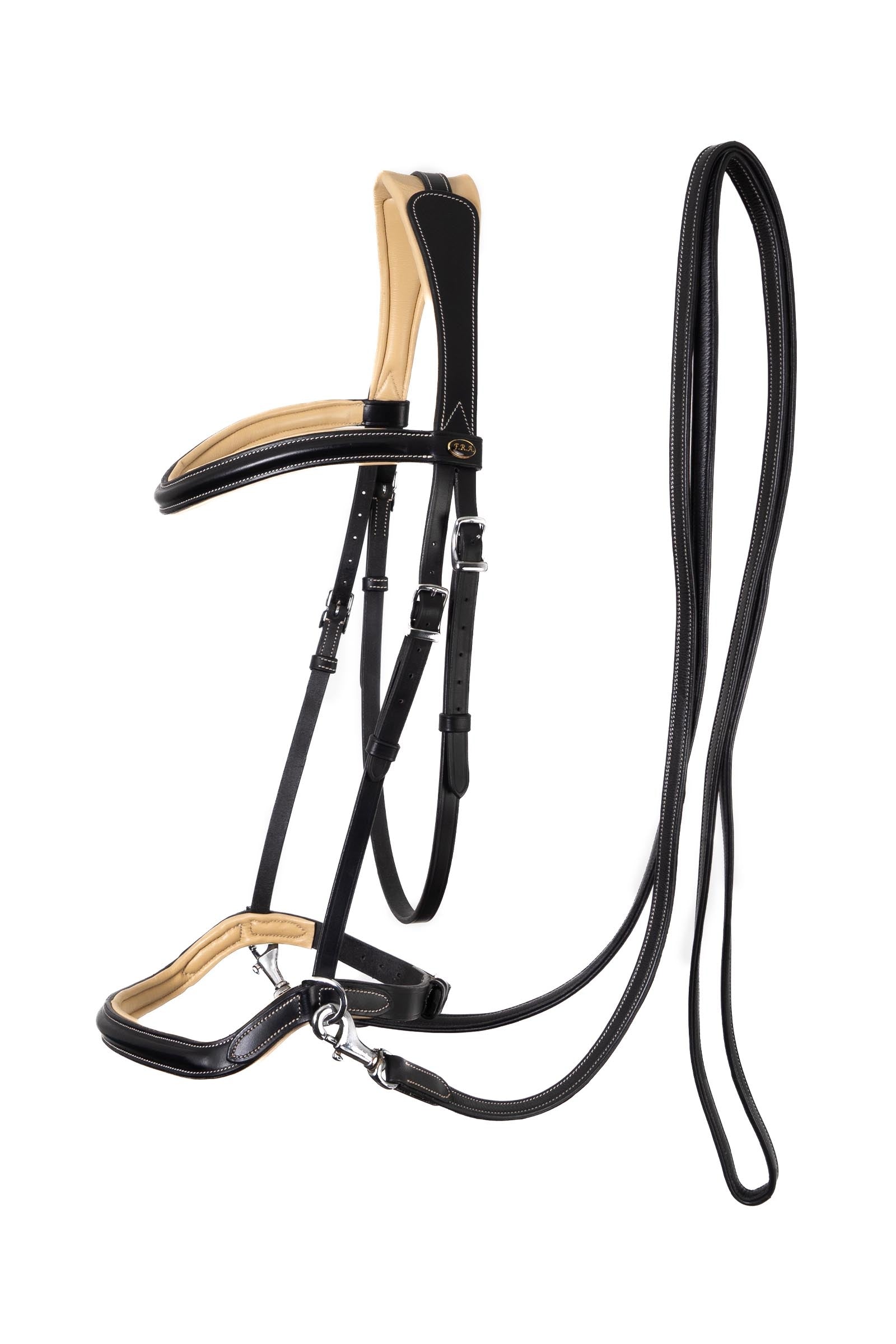 F.R.A. Freedom Riding Articles Sidepull Kiona with Reins Cabezadas de montar & Riendas
