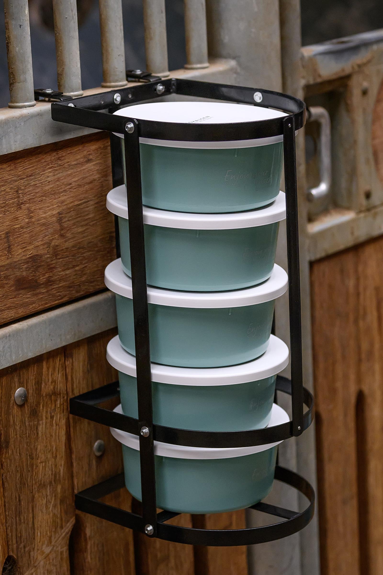Waldhausen Feeding Bowl Holder for 2L Bowls Horse Feeders & Waterers
