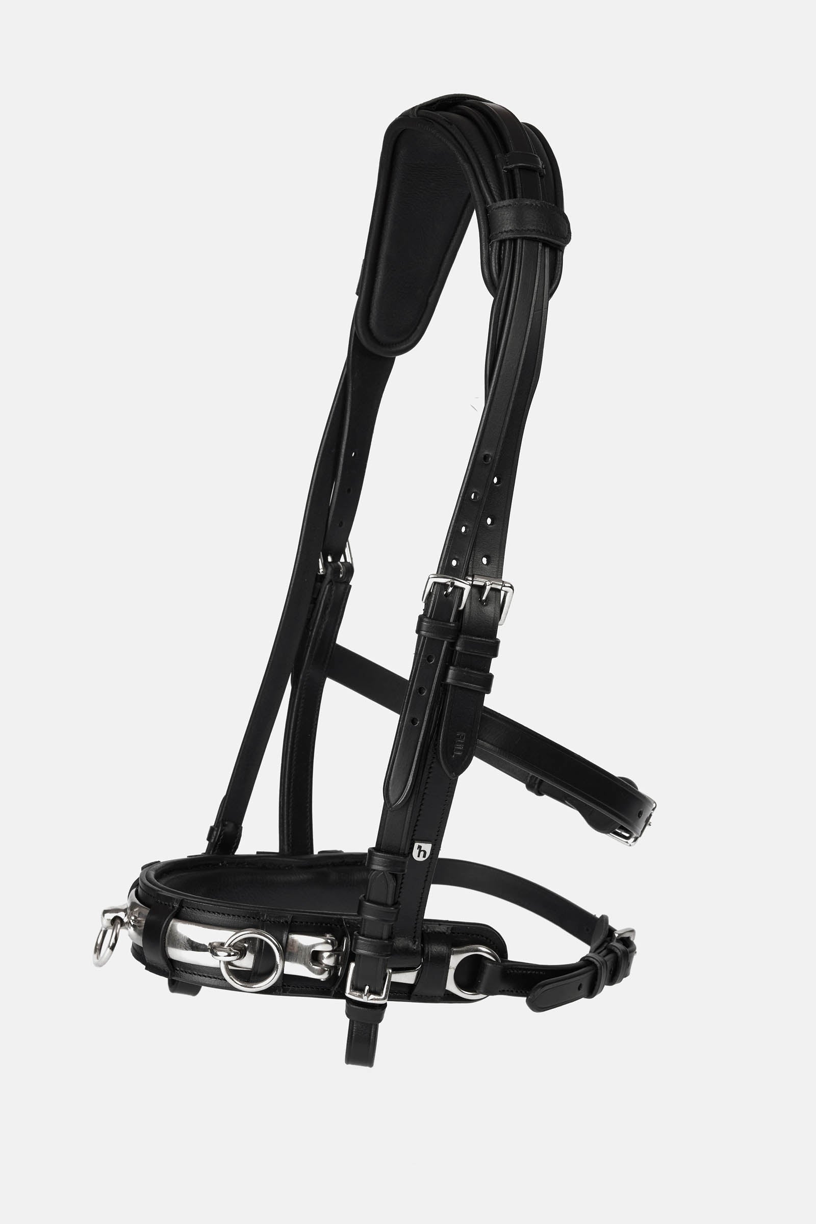 Horze Leather Cavesson Horse Training