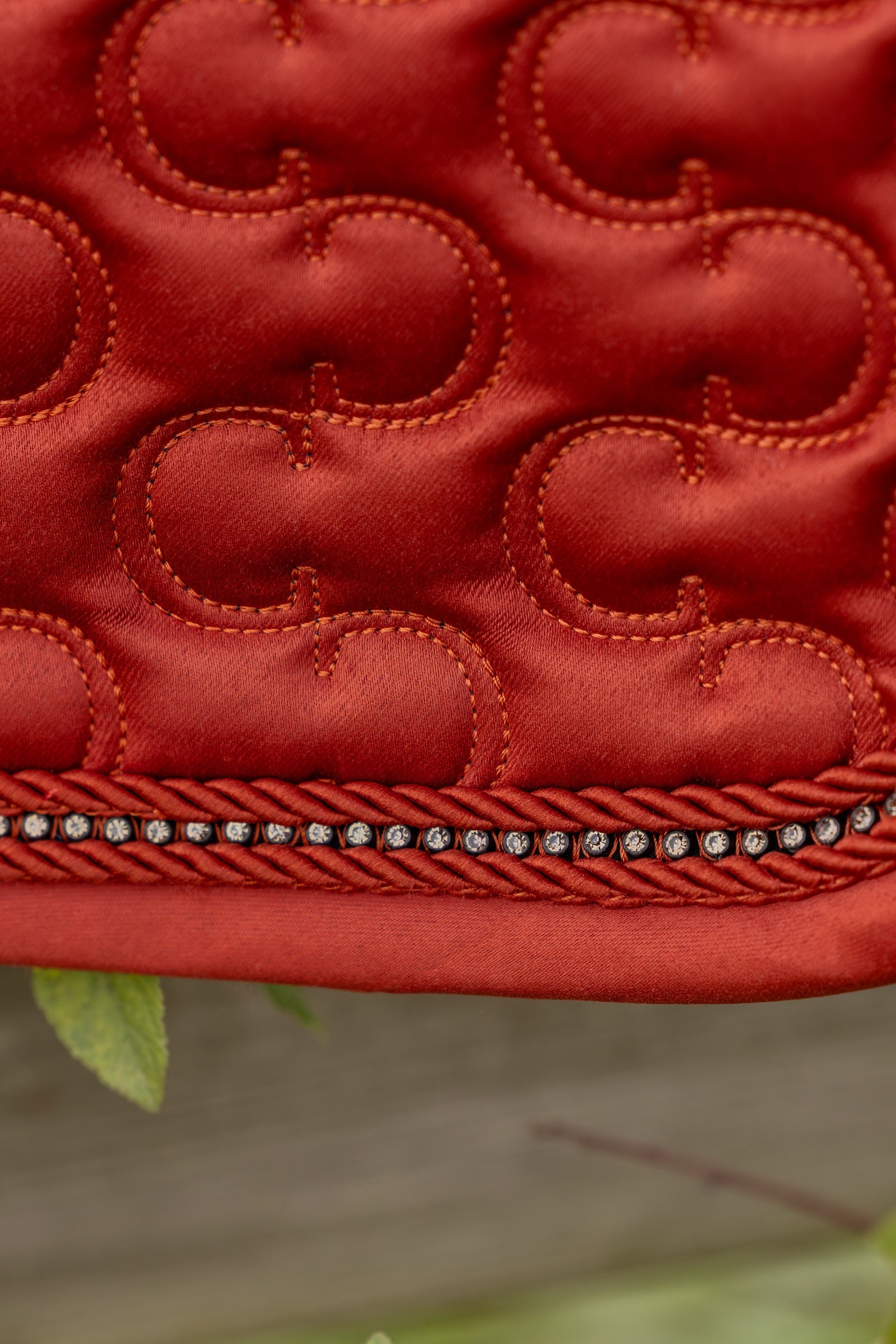 Covalliero All Purpose Saddle Pad With Glitter Appliqués Saddle Pads