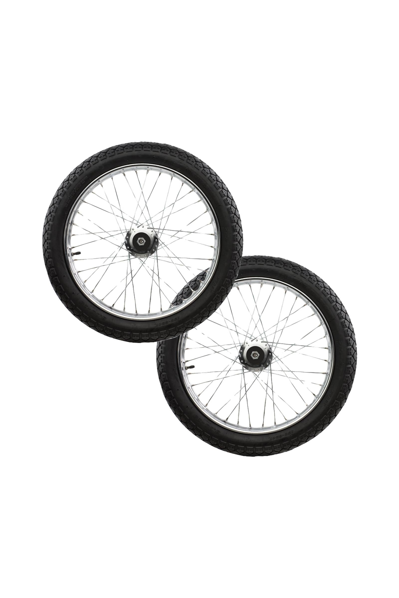 Finntack Rockcart wheel, 19"x3.00, s-steel Equipamiento para Carreras