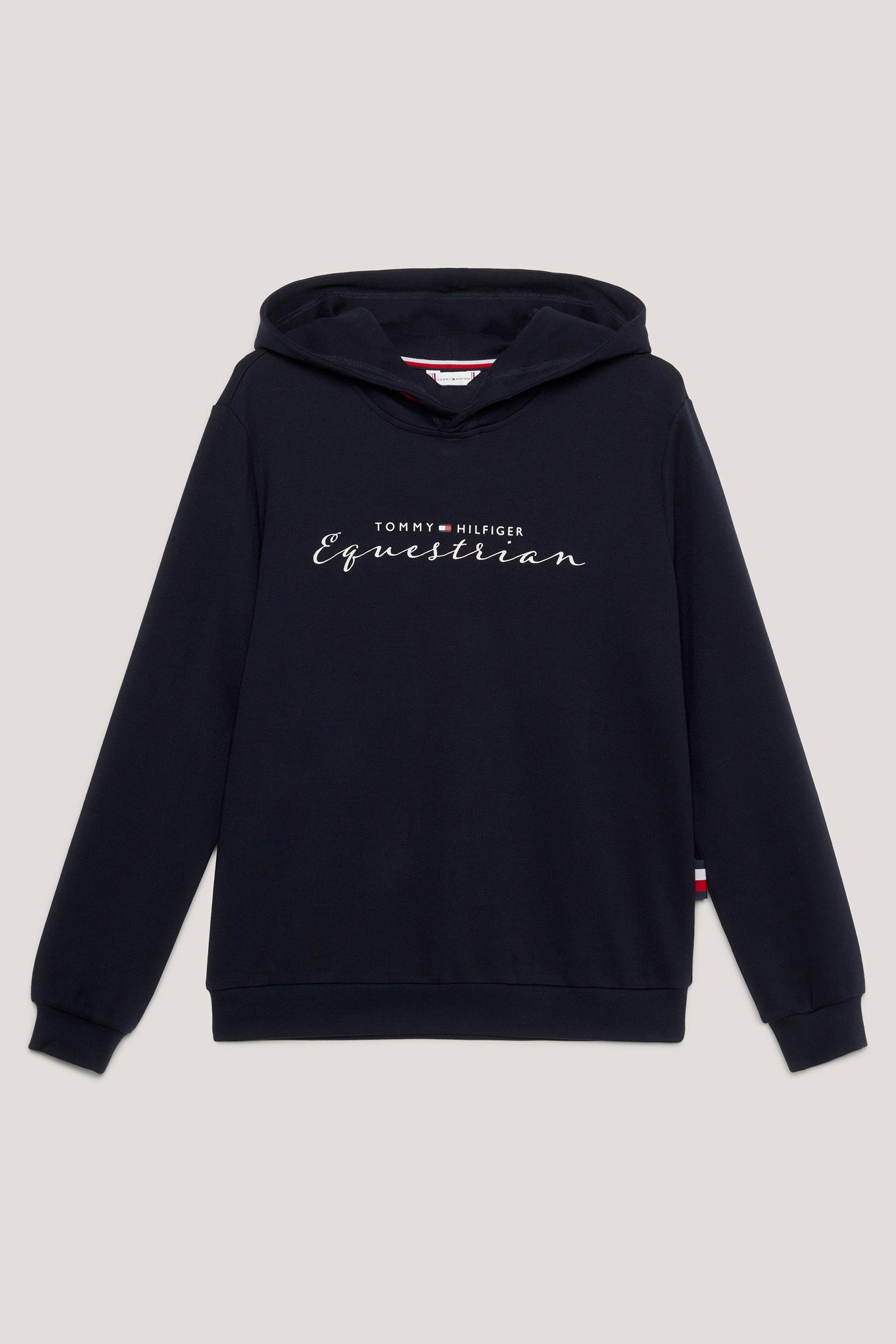Tommy Hilfiger Equestrian Metallic Logo Sudadera con capucha estampada para mujer Ropa Mujer