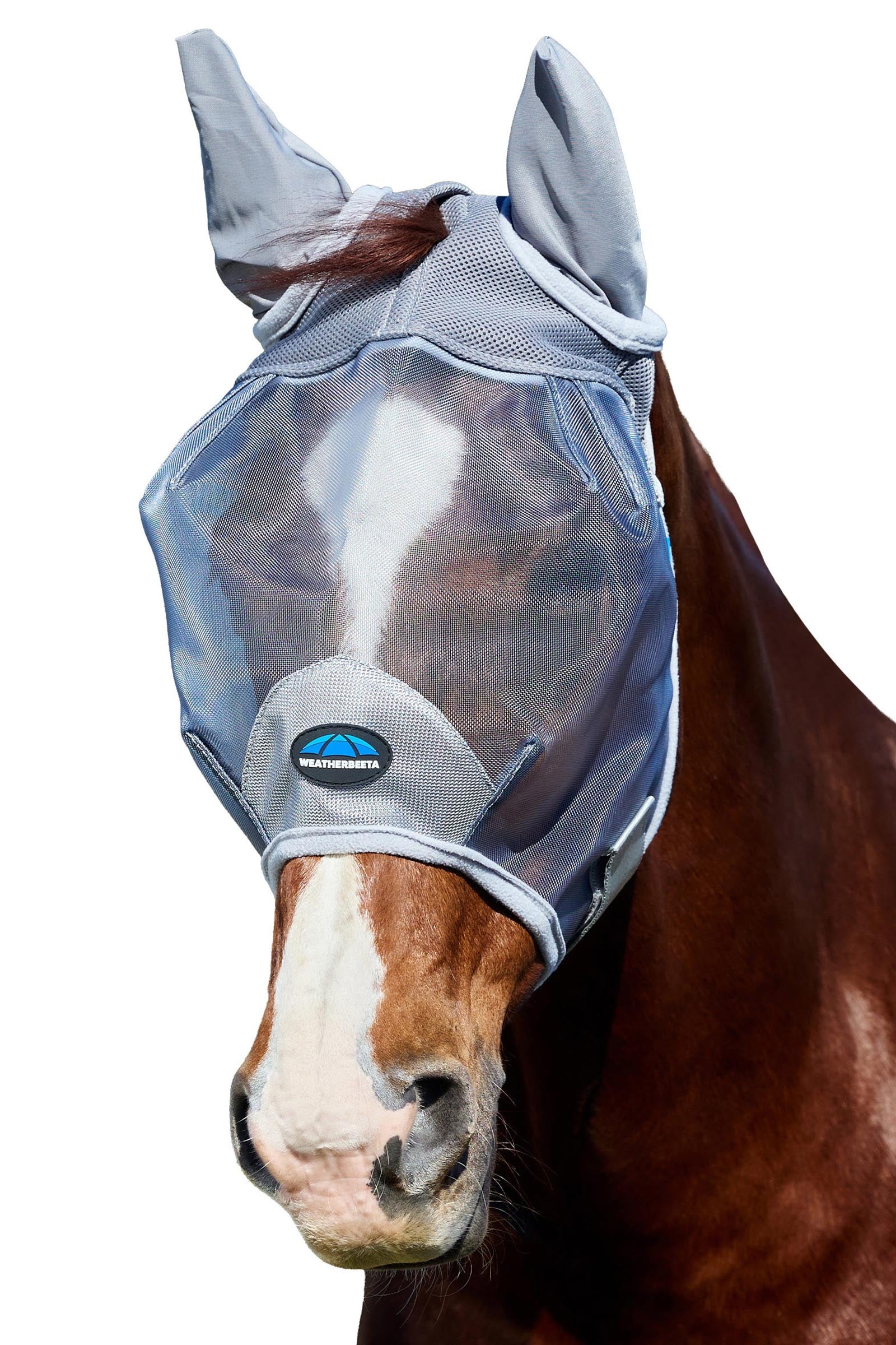 Weatherbeeta Comfitec Fine Mesh Fly Mask With Ears Antifly Protection for Horses