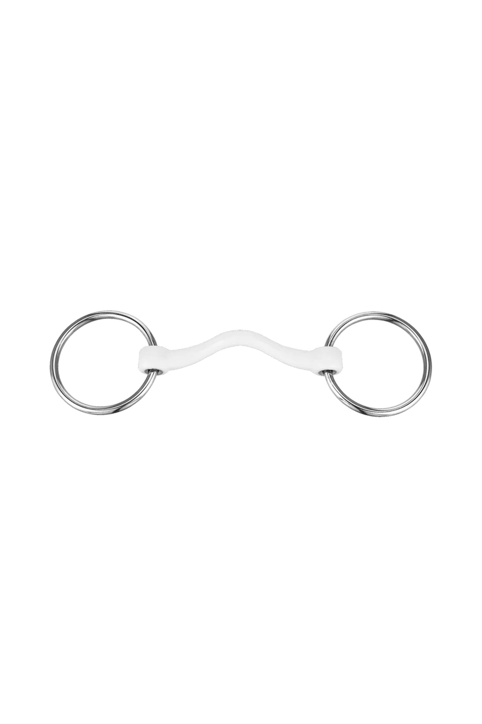 Sprenger Nathe CM filete, barra dura con paso de lengua, 15 mm, termoplast Filetes y Bocados