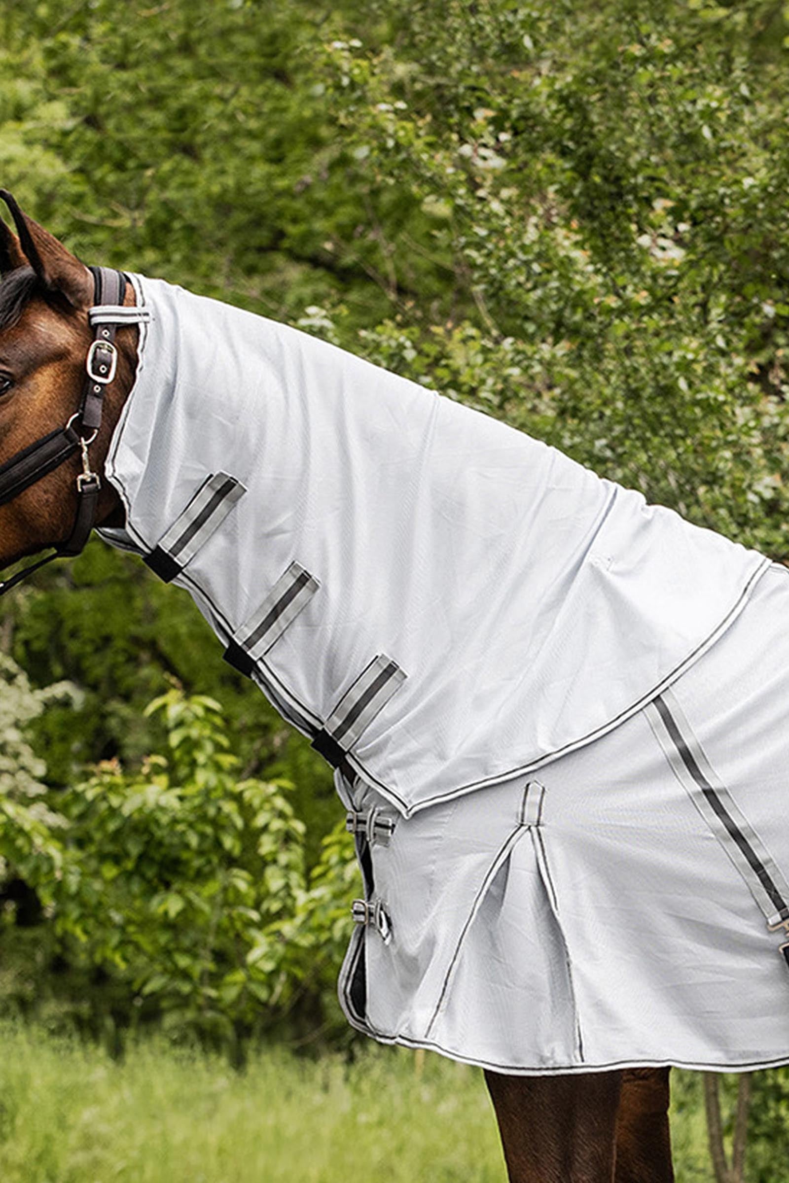 Waldhausen Protect Neck manta antimoscas con protección UV Mantas Caballo