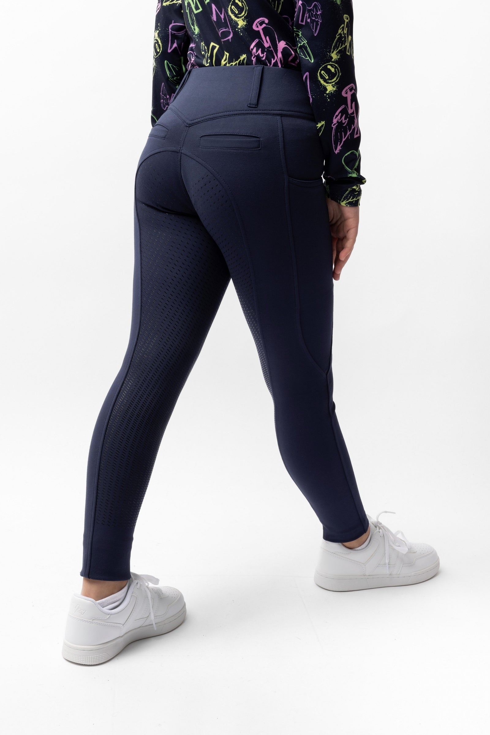 Horze Mira Pantalones de montar para niños con culera de silicona Ropa Niños
