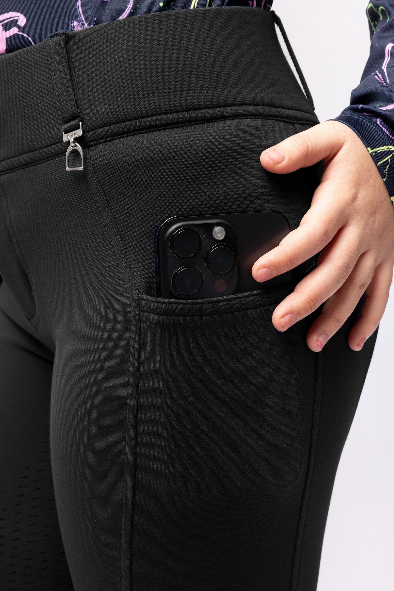 Horze Mira Kids´ Full Grip Breeches Kids Apparel