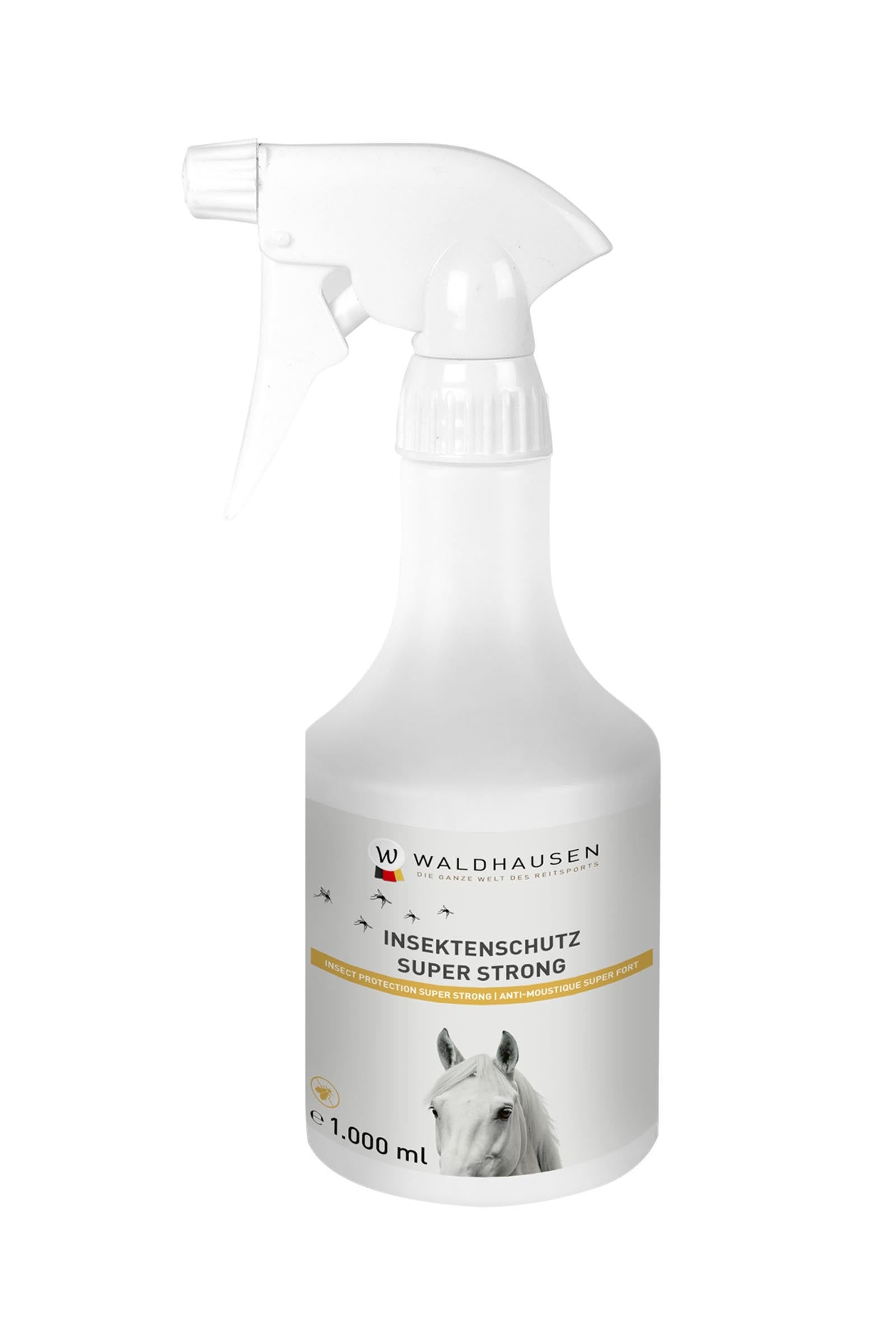 Waldhausen Insect Repellent Super Strong, 1000 ml Antifly Protection for Horses