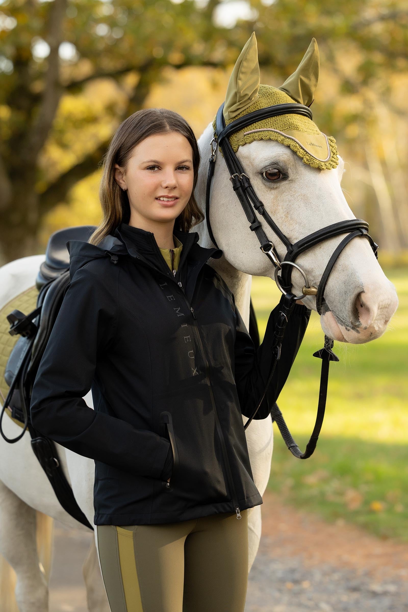 LeMieux Young Rider Tessa Waterproof Jacket Kids Apparel