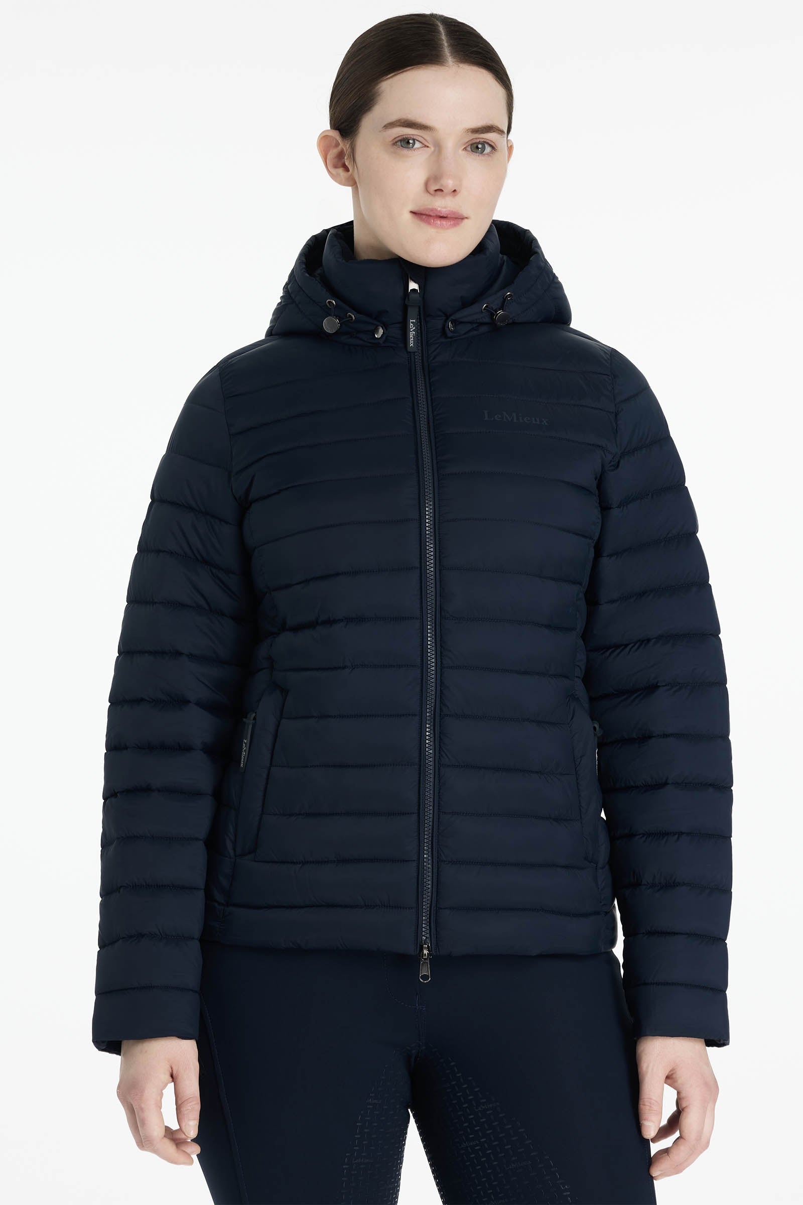 LeMieux Rose Women´s Hooded Puffer Jacket Women’s Riding Clothing