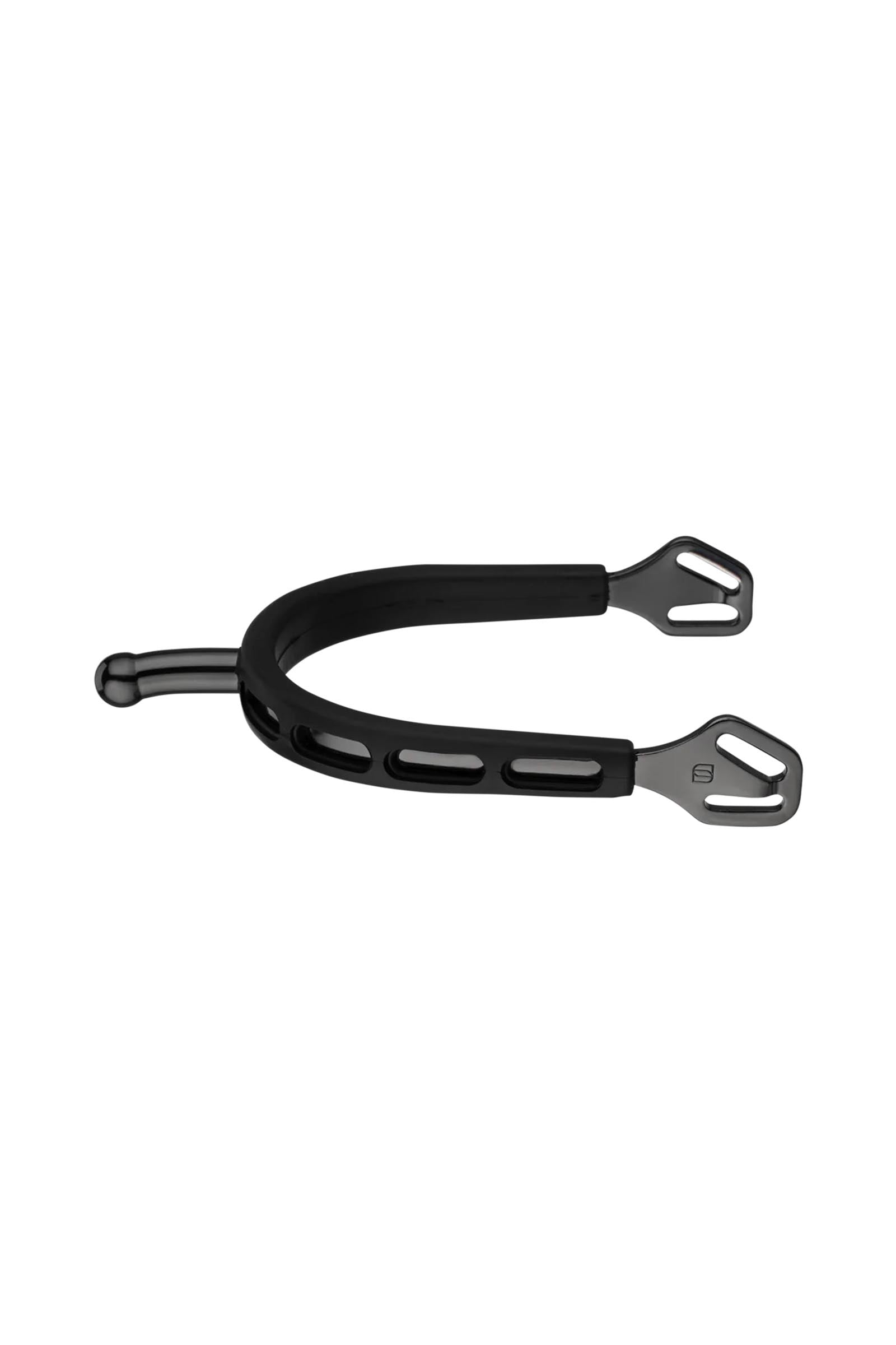 Sprenger ULTRA Fit Extra Grip Espuelas "Black Series", Fijación Balkenhol, 30 mm Fustas