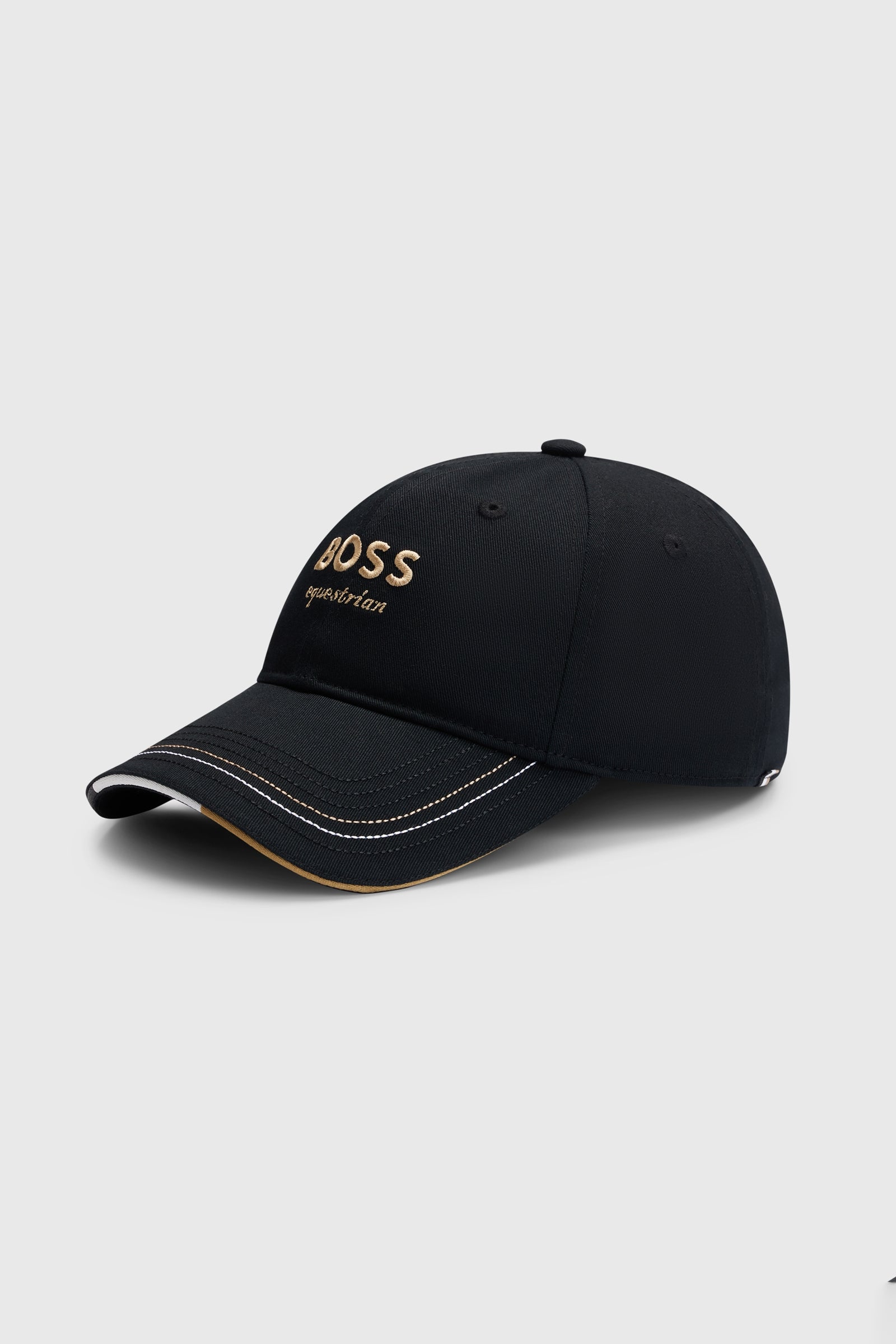 BOSS Equestrian Boss Cap Embroidery Accessories