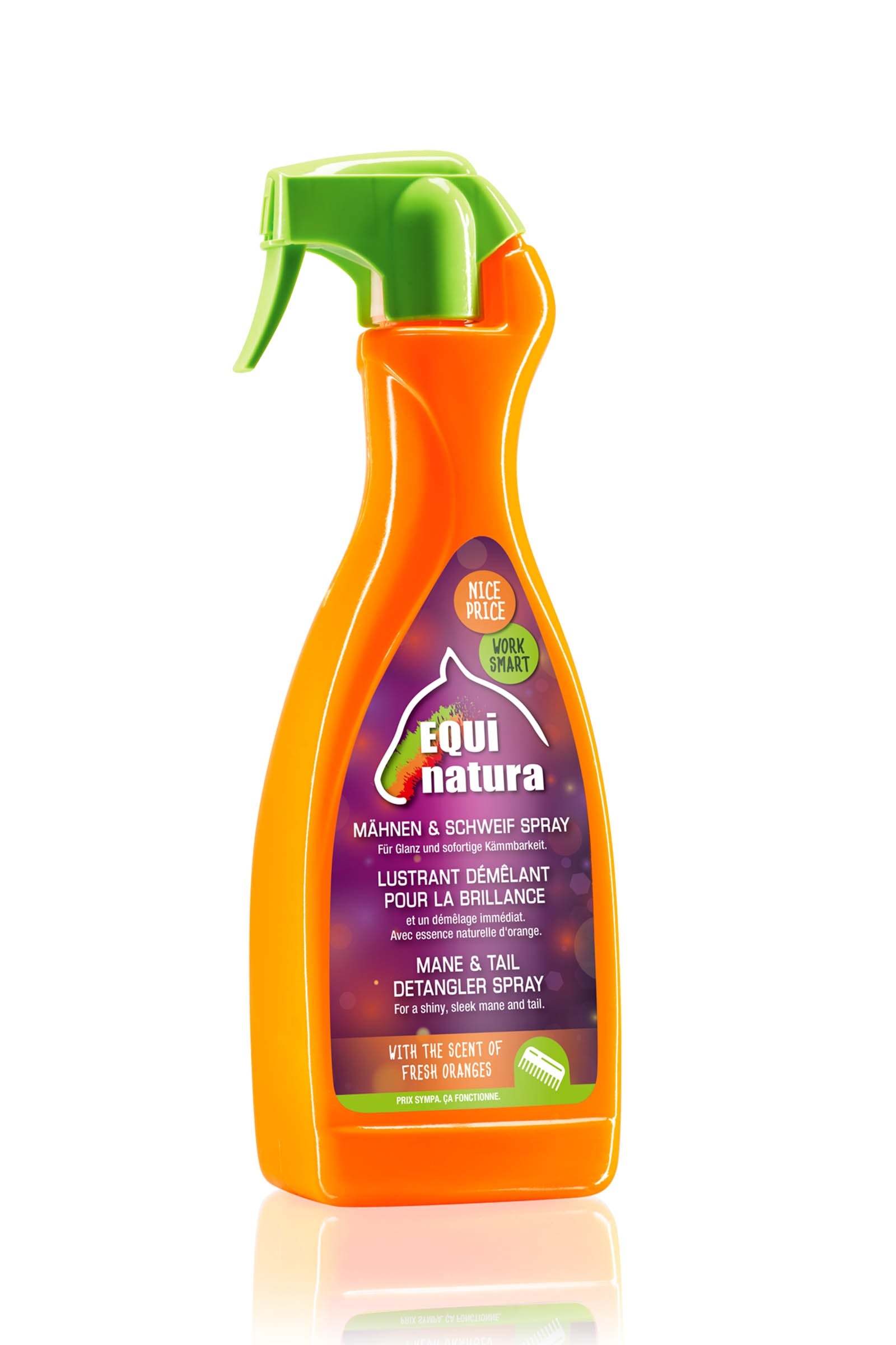 Equinatura Mane & Tail Detangler Spray, 1000 ml Cuidado Salud