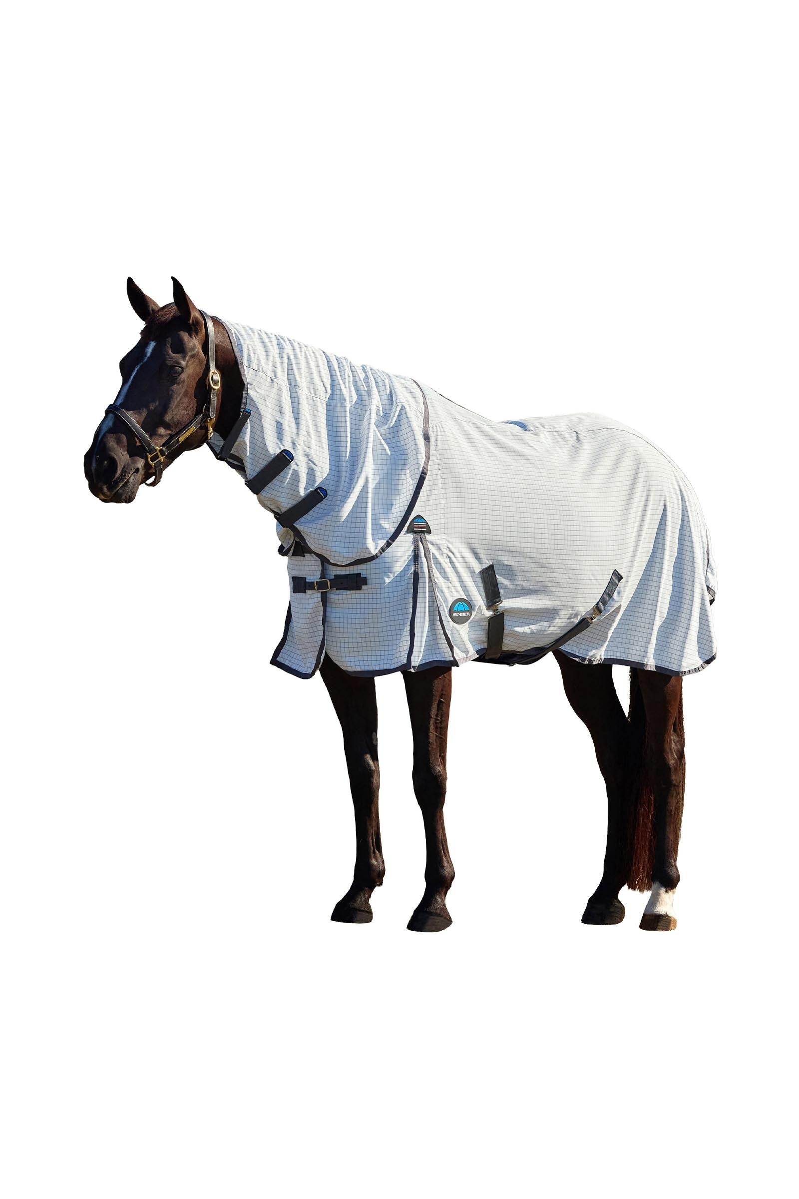 Weatherbeeta Hybrid manta combo con cuello fijo, 0 g Mantas Caballo