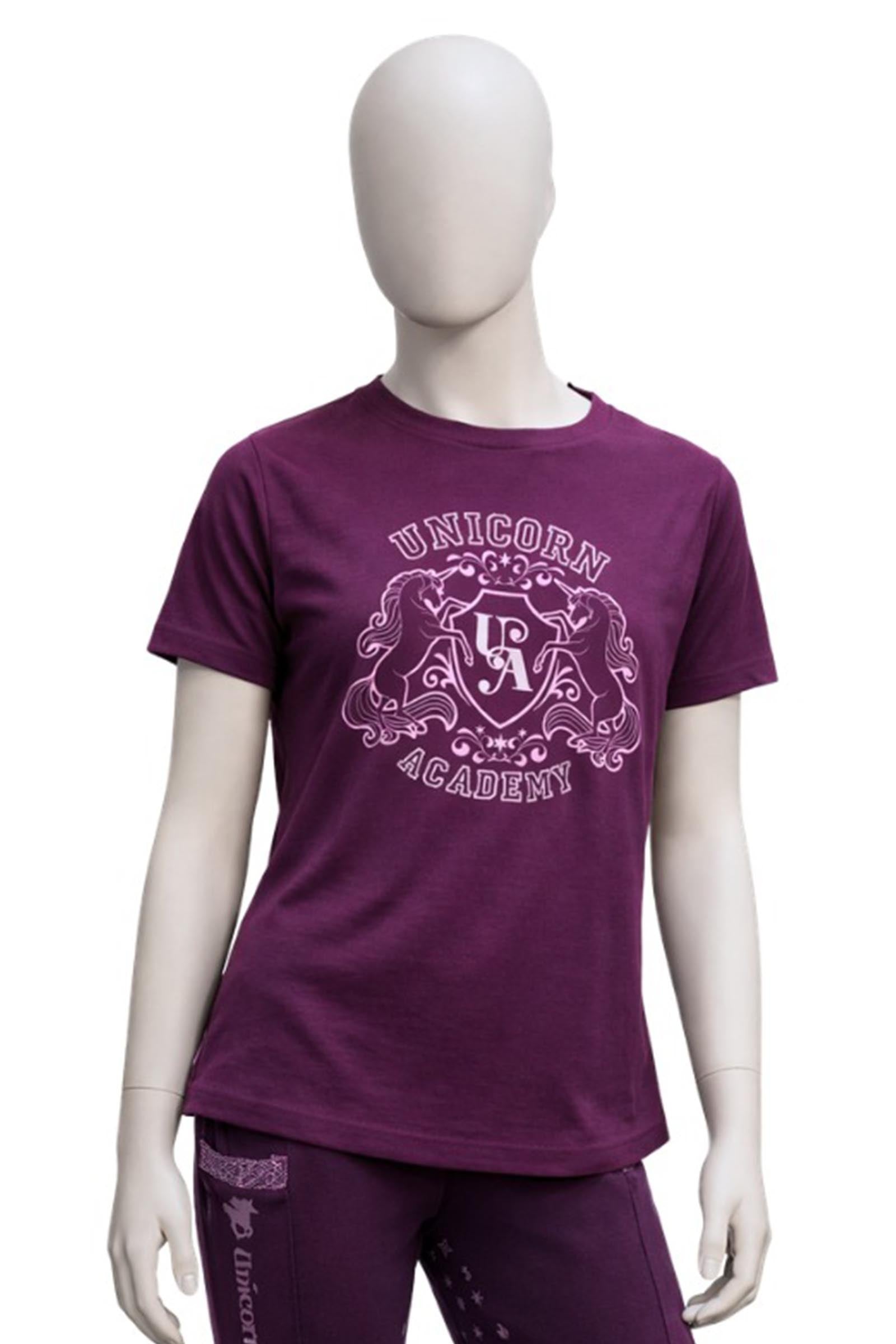 Kavalkade Unicorn Academy Kids´ T-Shirt With Glitter Kids Apparel
