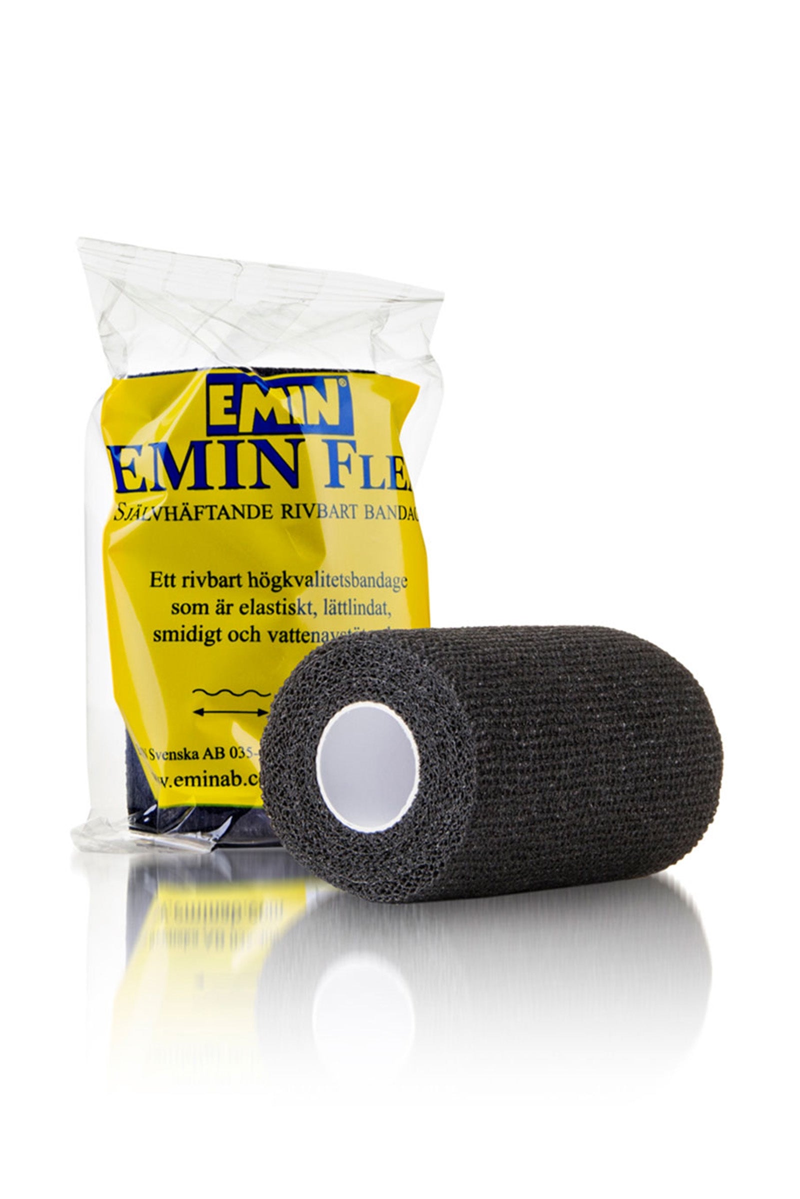 Emin MediWrap, Black 10 cm * 4.5 m Cuidado Salud