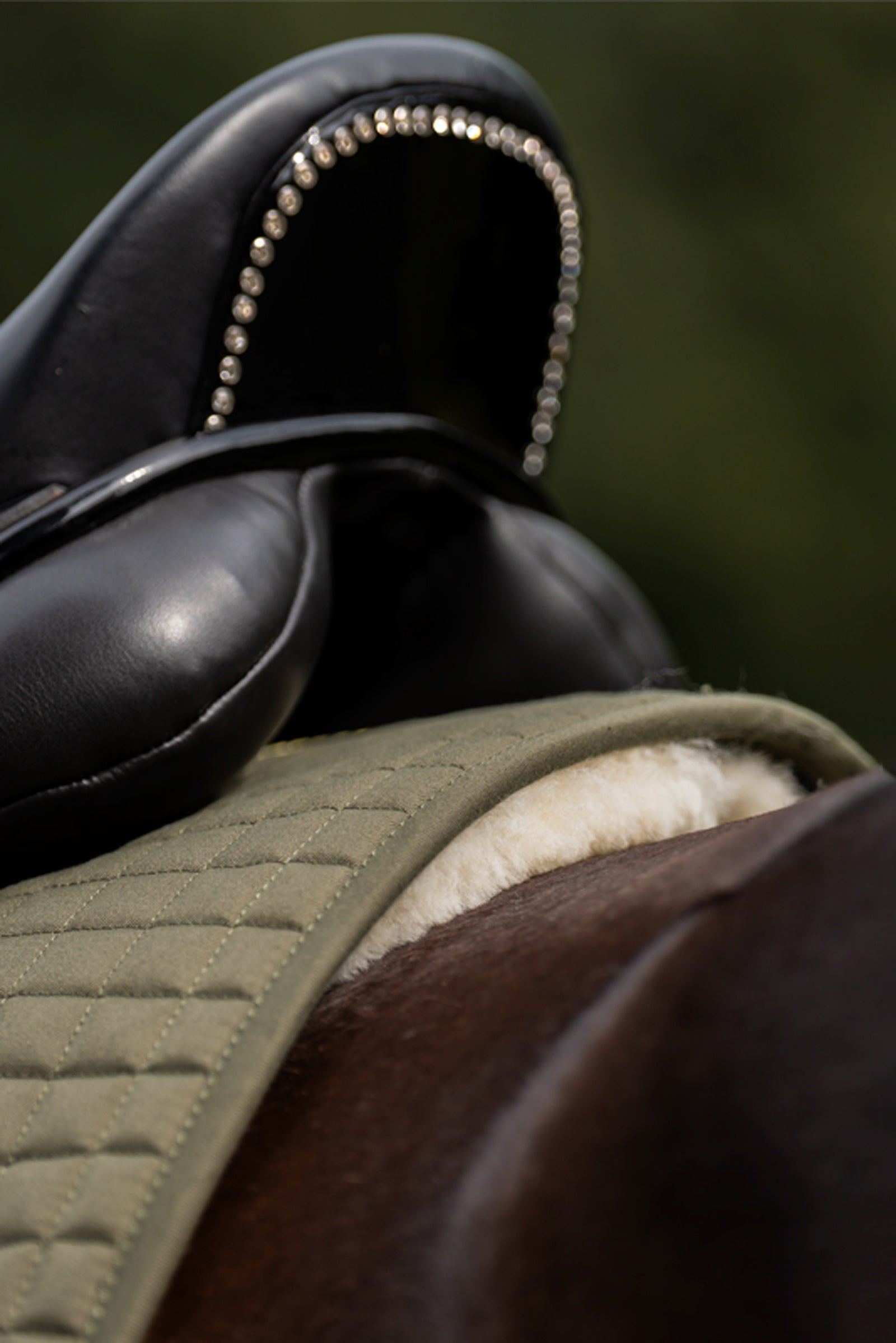 Kavalkade Lambskin Half Pad With Inside Pockets Saddle Pads