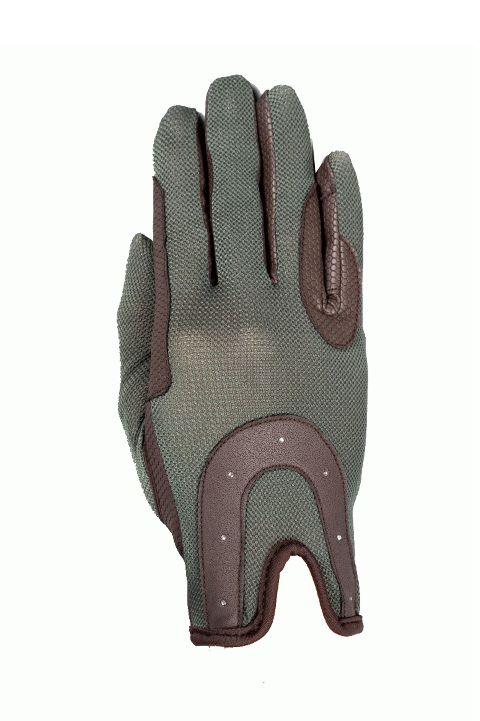 RSL GOOD LUCK guantes de equitación con dorso de malla Guantes