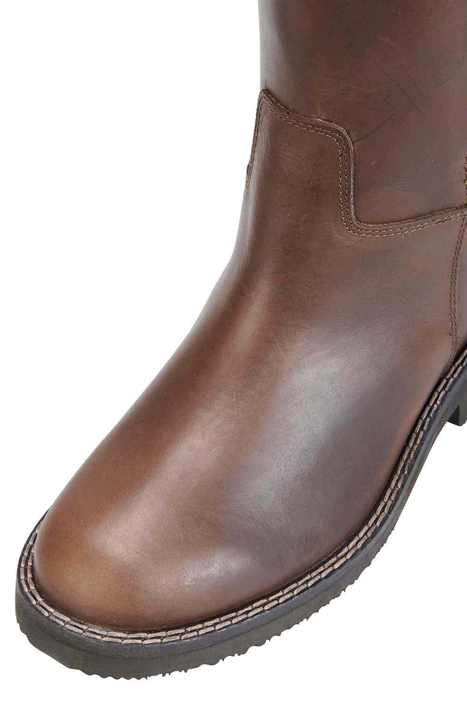 Equestro Unisex Boots With Breathable Inner Lining Riding Boots & Riding Shoes