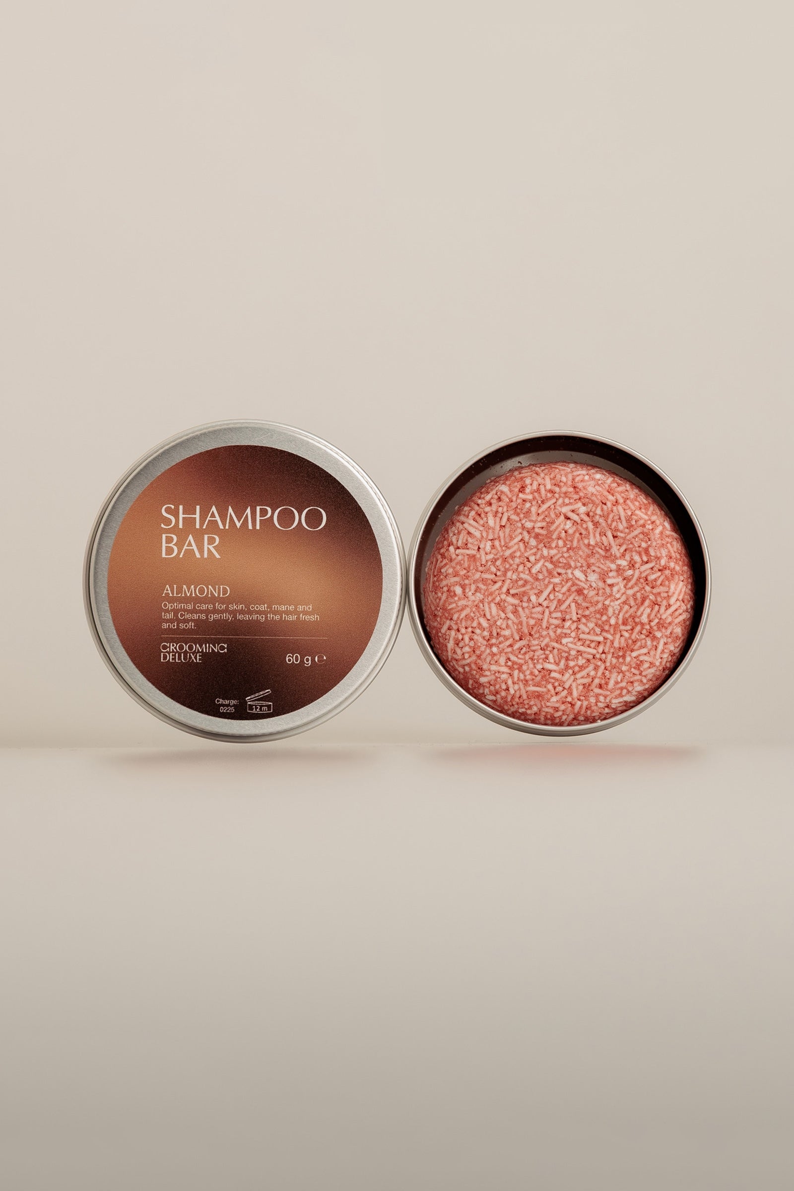 Grooming Deluxe Champú sólido almendra, 60 g Cuidado Salud