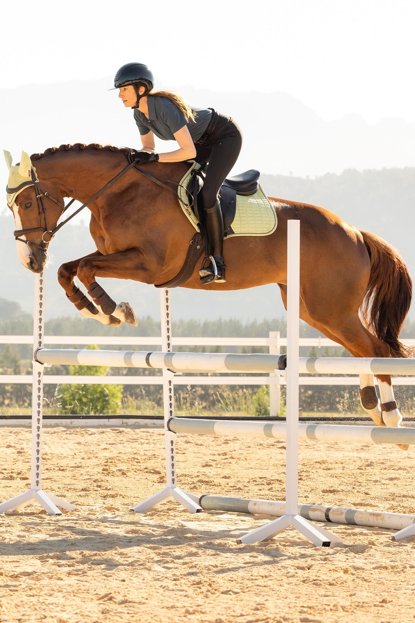 LeMieux Suede Close Contact Saddle Pad Saddle Pads