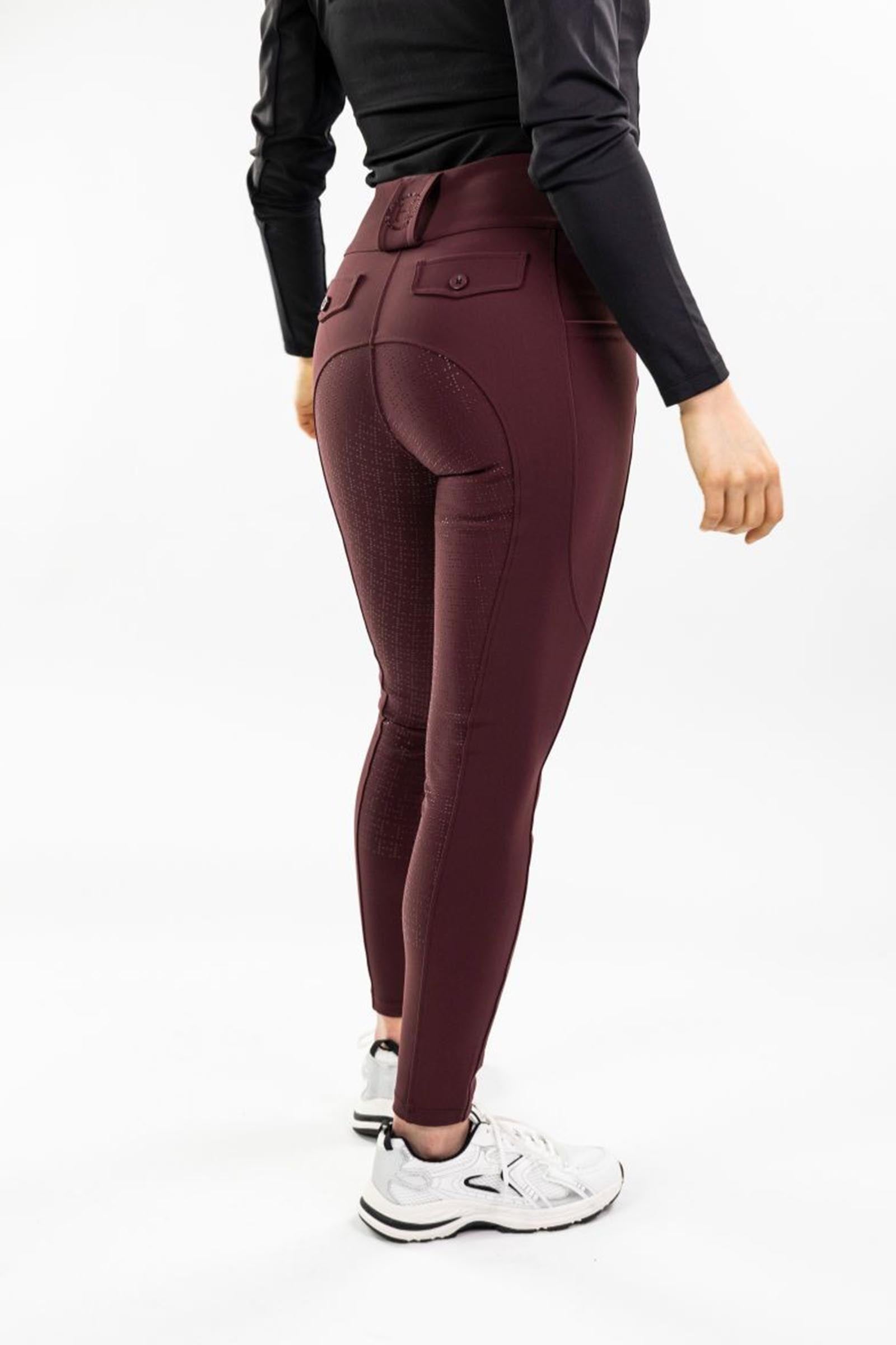 Harcour Ludivine pantalones de equitación para mujer con grip integral Womens Breeches